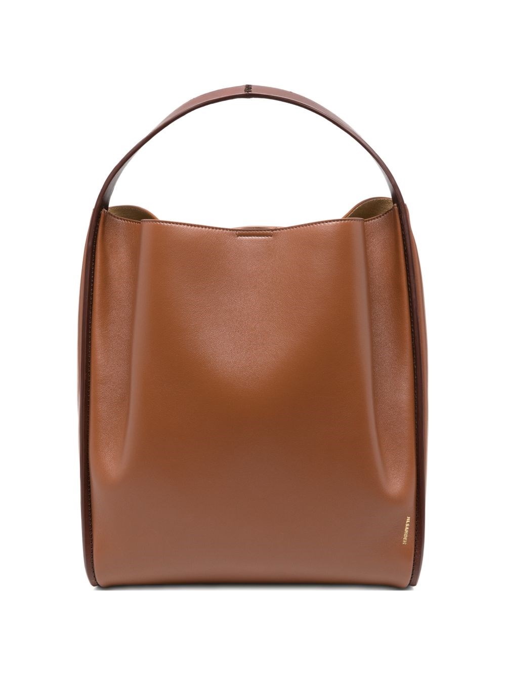 Jil Sander Pivot Leather Tote Bag