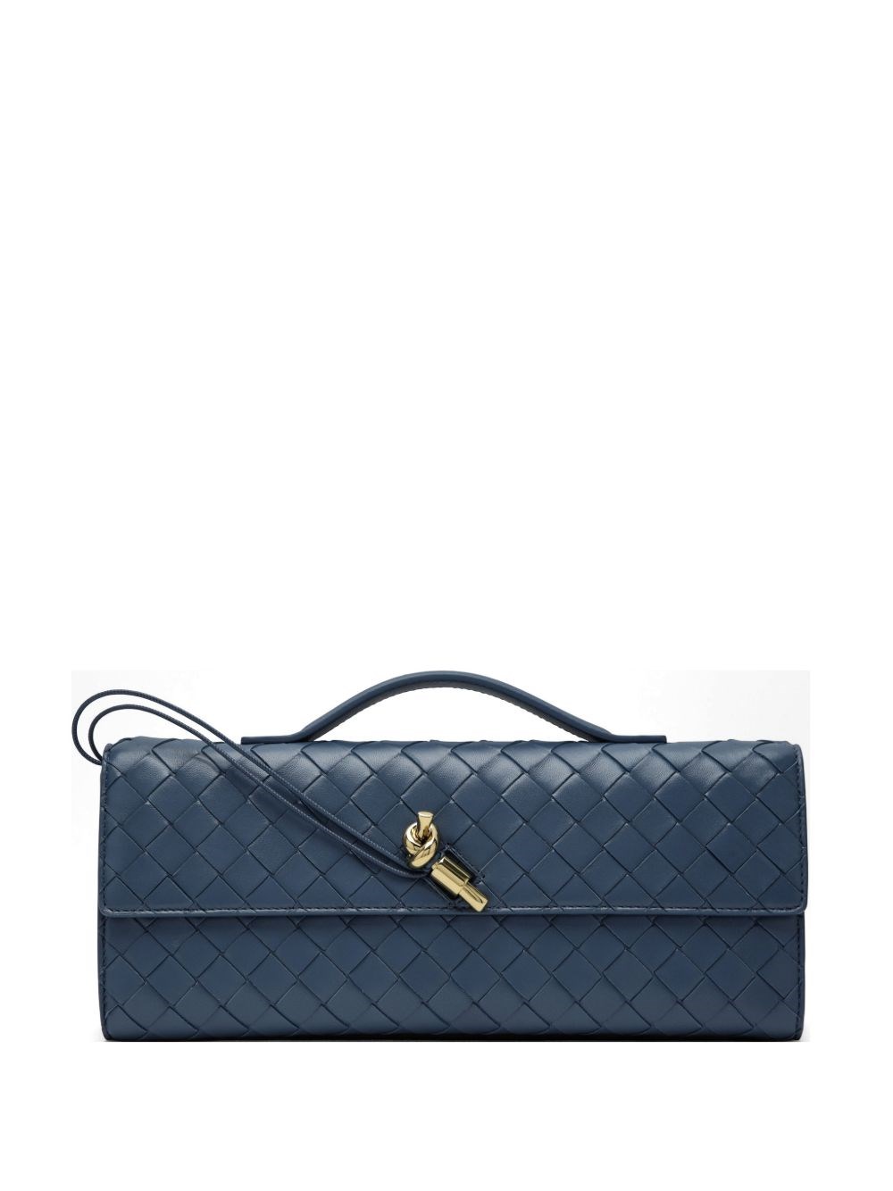 Bottega Veneta Andiamo Leather Clutch