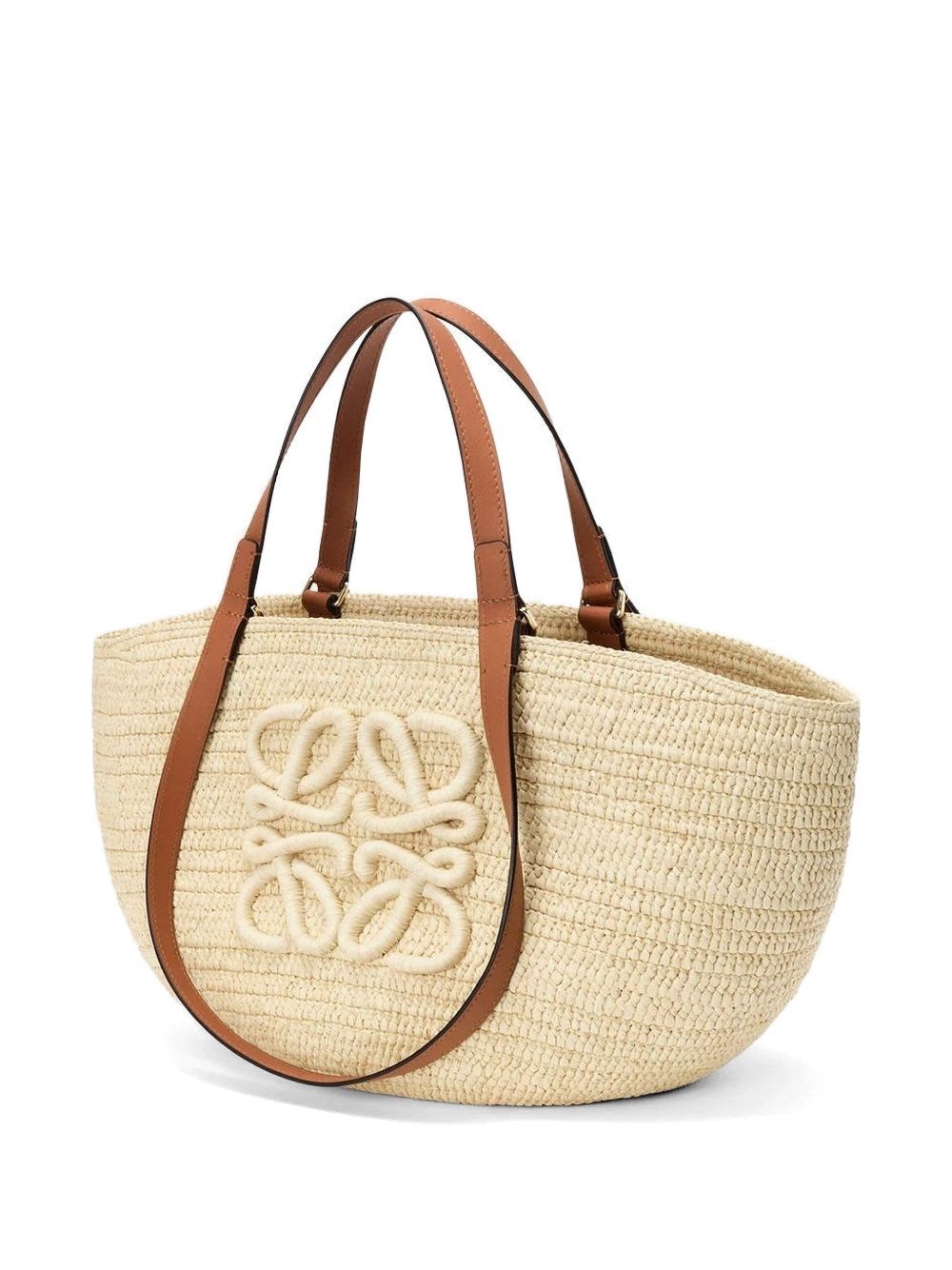 LOEWE PAULA'S IBIZA Eclispe Rafia Medium Tote