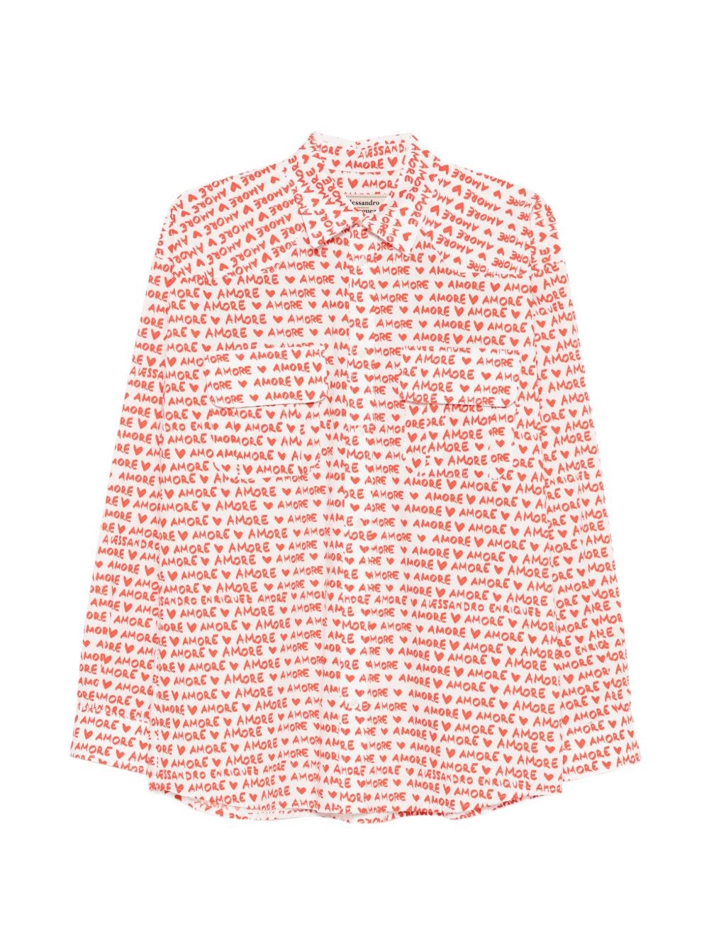 ALESSANDRO ENRIQUEZ Printed Cotton Shirt