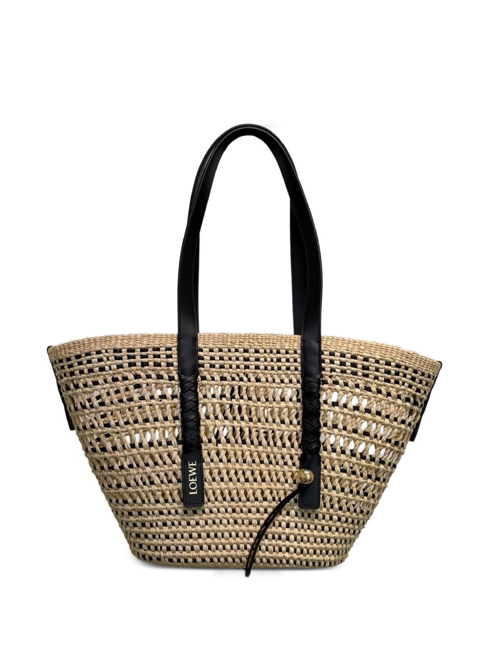 LOEWE PAULA'S IBIZA Braid Medium Rafia Tote