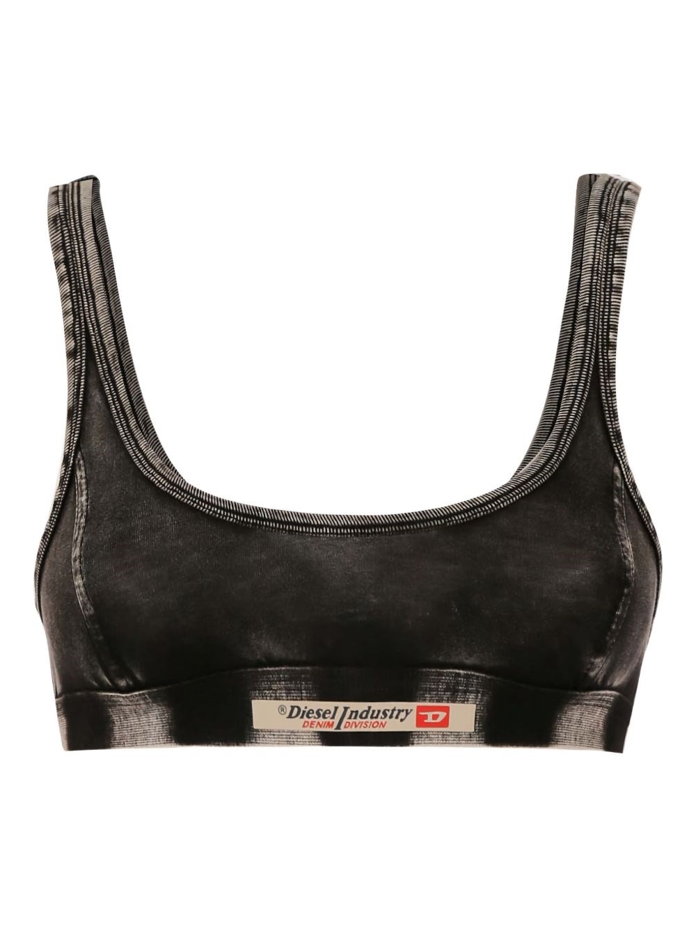 Diesel Denim Print Bralette Bra Diesel Denim Print Bralette Bra