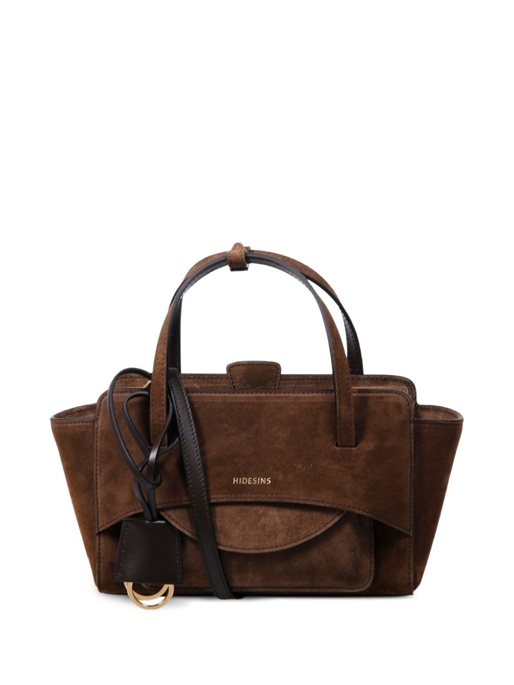 HIDESINS Flap Small Leather Tote Bag