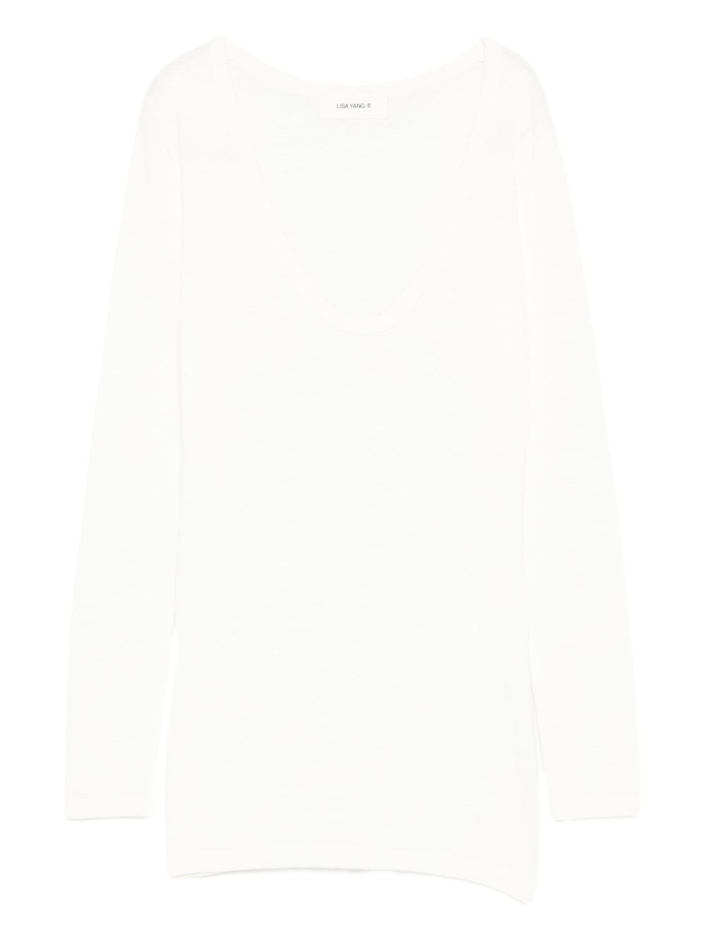 LISA YANG Amalea Cotton And Cashmere Sweater