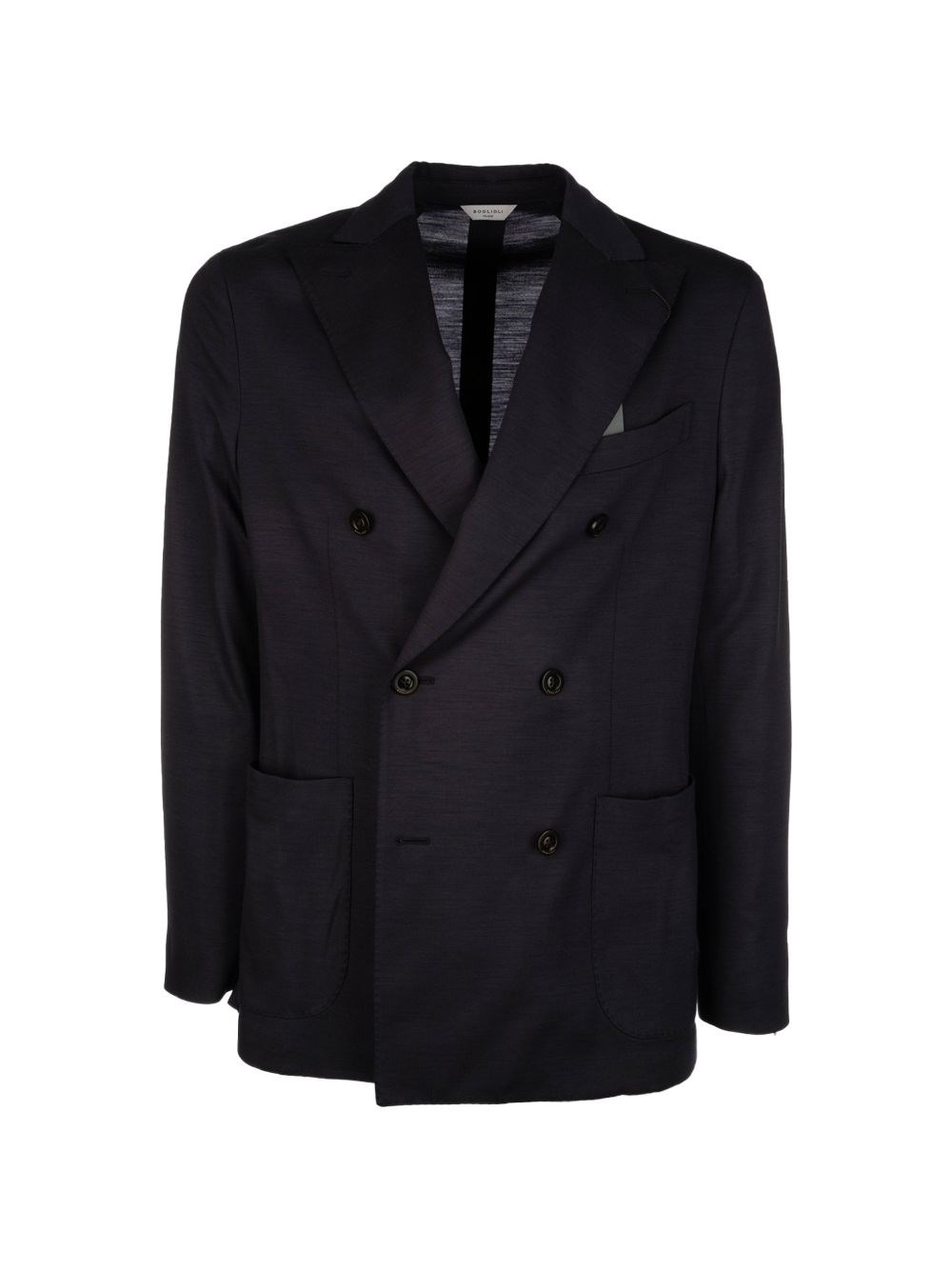 Boglioli Wool Double-Breasted Jacket