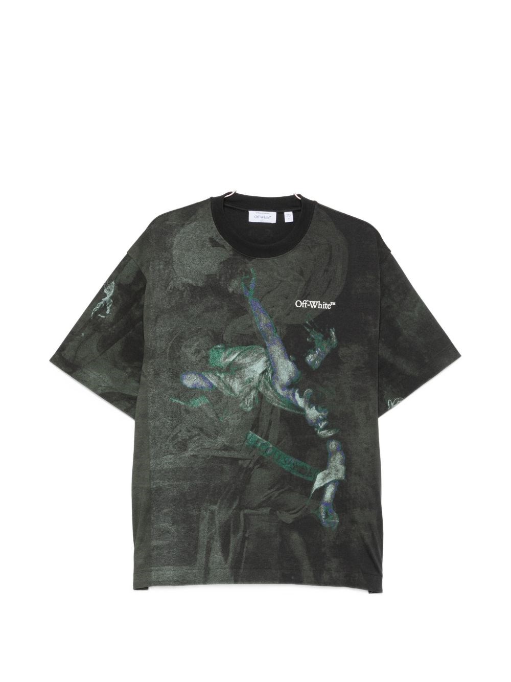 Off White Dark Painting T-Shirt