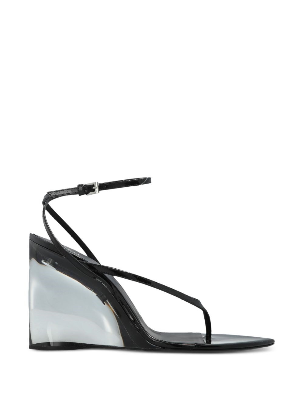 Alaïa Leather Thong Sandals