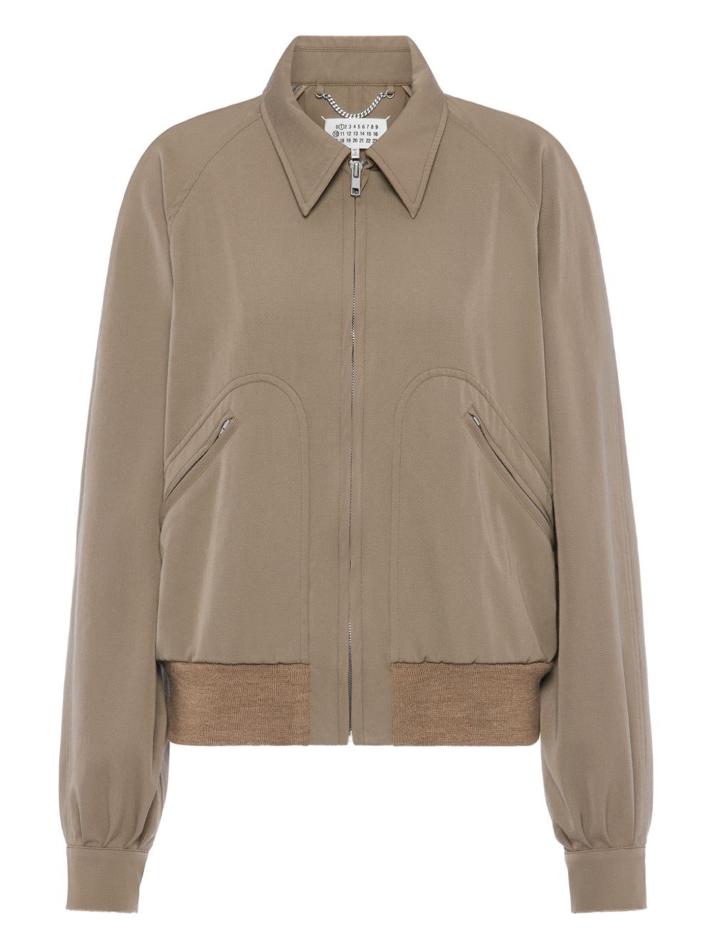 Maison Margiela Wool Jacket In Sand