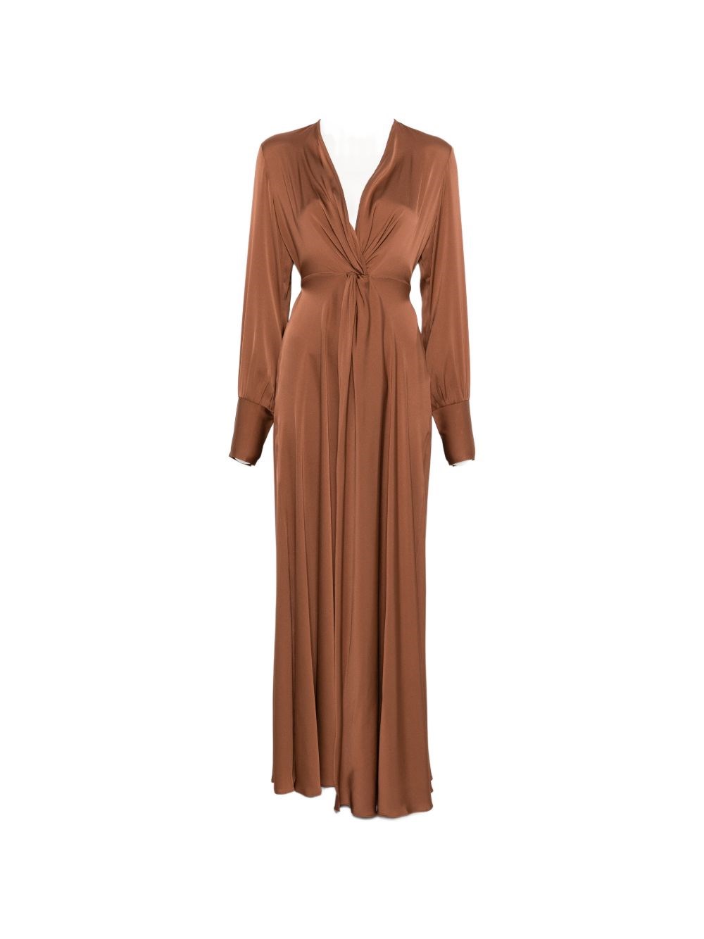 SILK95FIVE Palm Beach Silk Maxi Dress