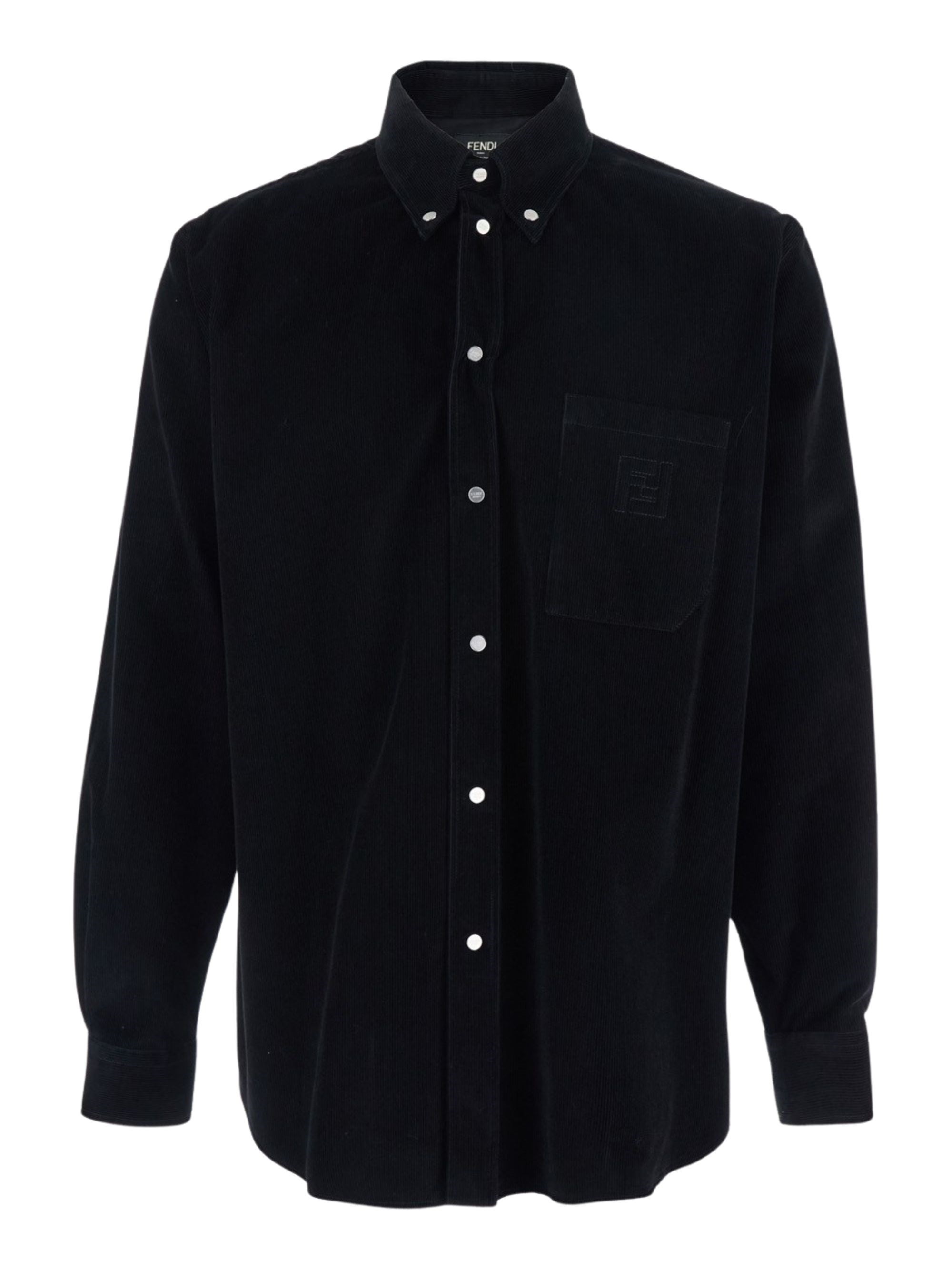Fendi Shirt With Ff Embroidery