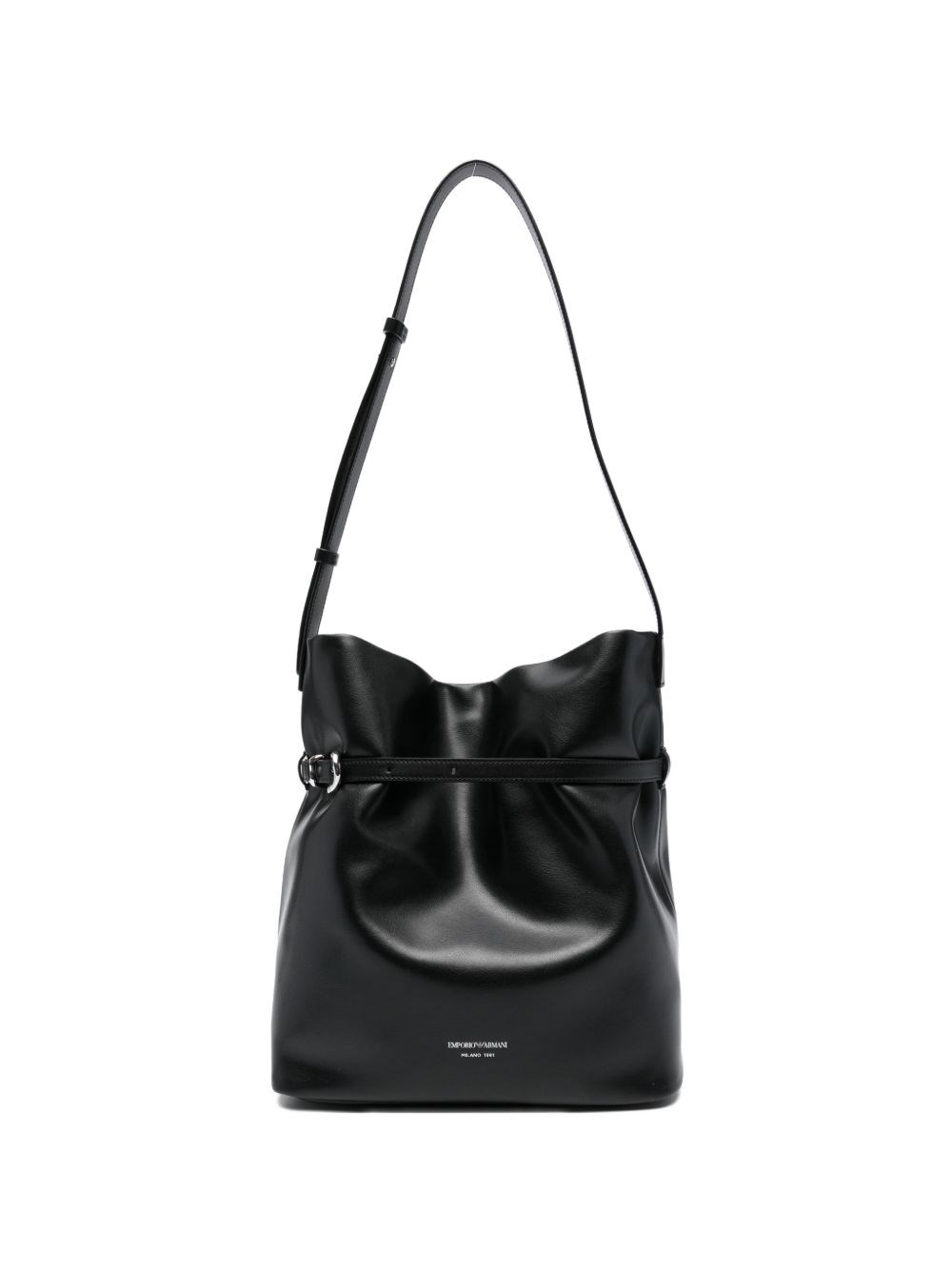 Emporio Armani Medium Leather Bucket Bag