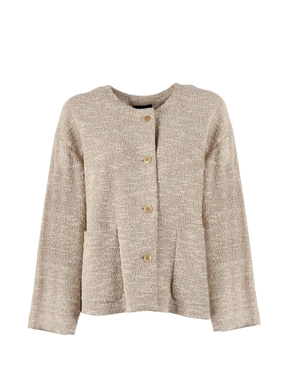 Emporio Armani Cotton Blend Blazer Jacket
