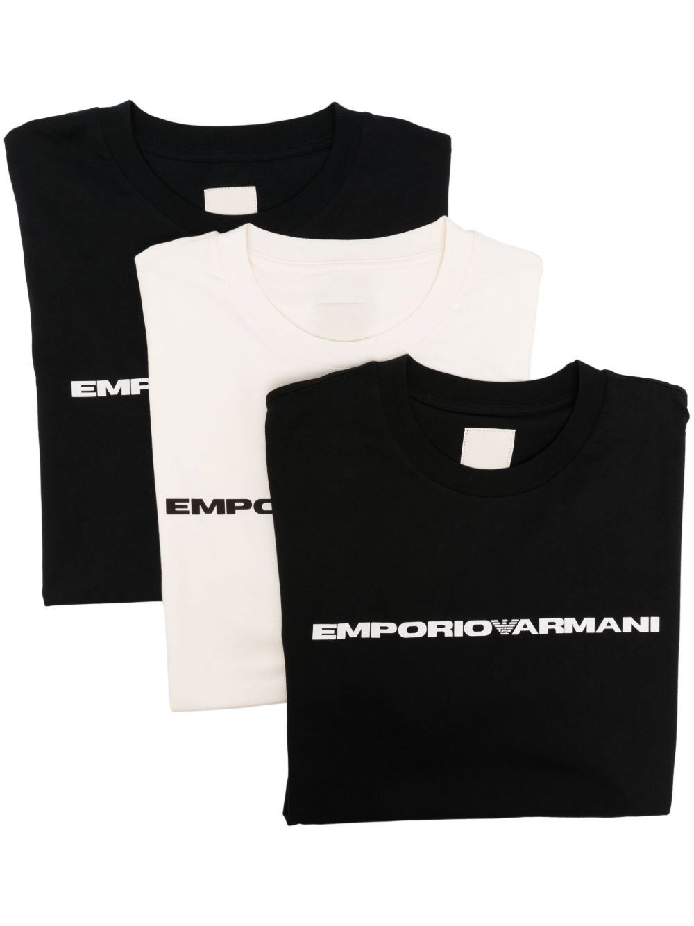 Emporio Armani Logo T-Shirt -3 Pack