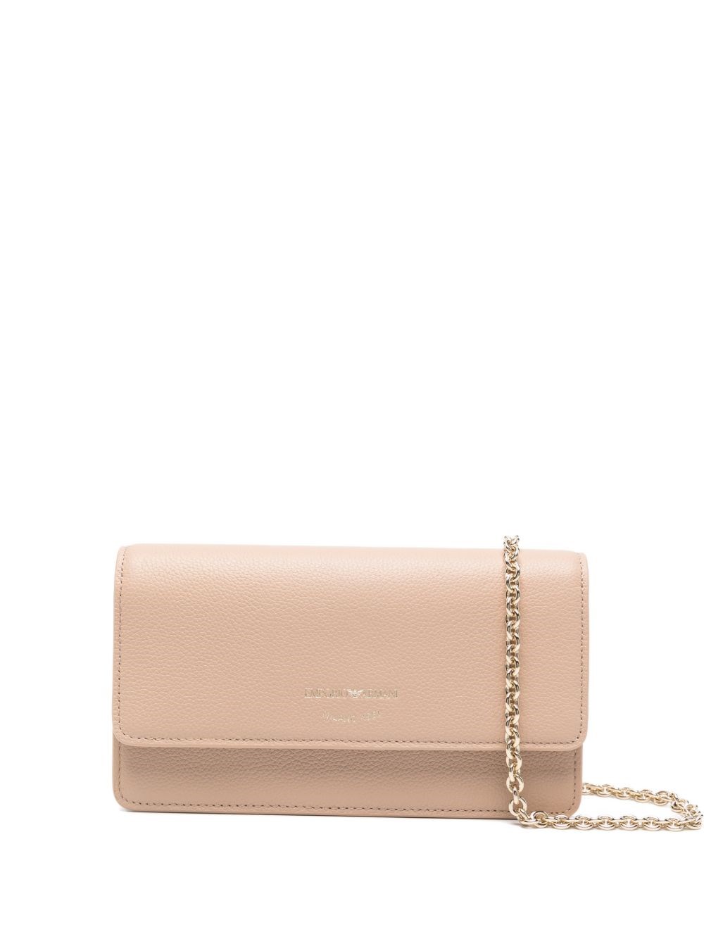 Emporio Armani Leather Wallet On Chain