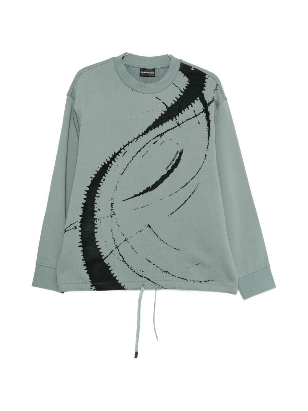 Emporio Armani Cotton Crewneck Sweatshirt