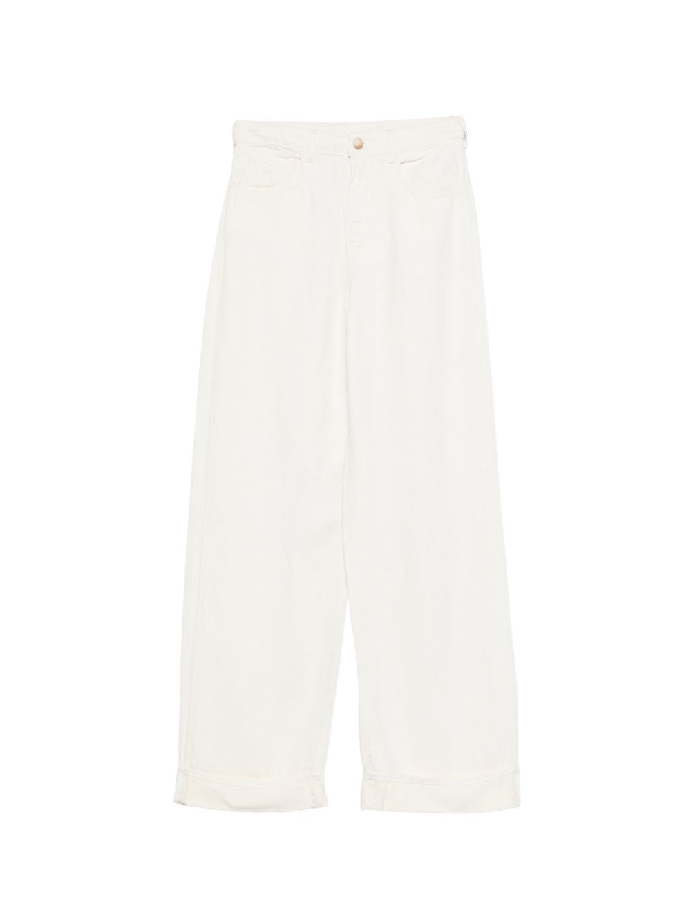 Emporio Armani Linen Blend Trousers