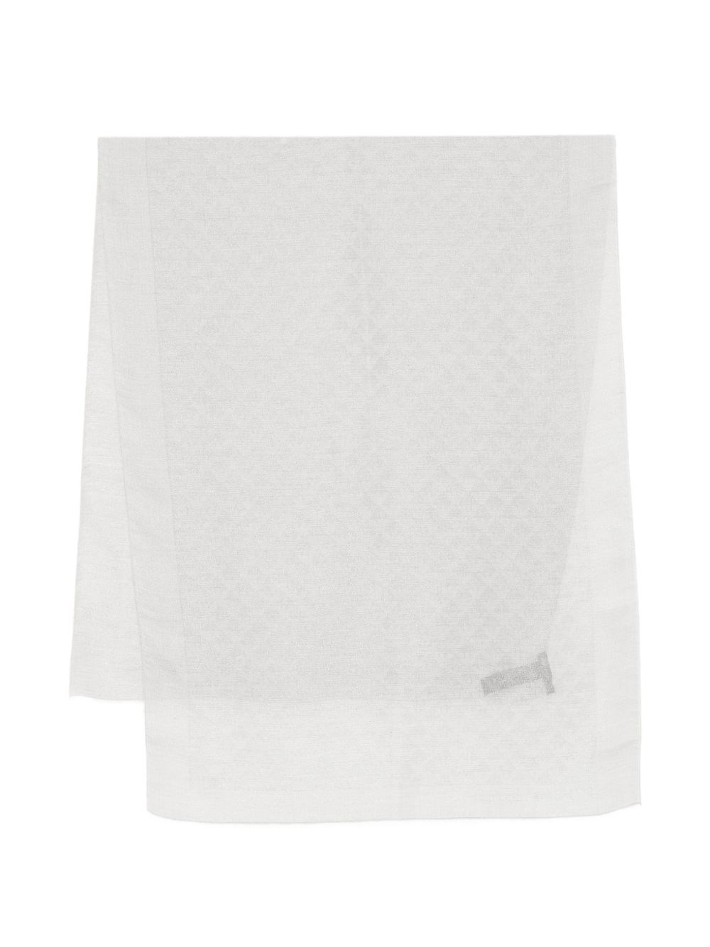 Emporio Armani Stola In Jacquard