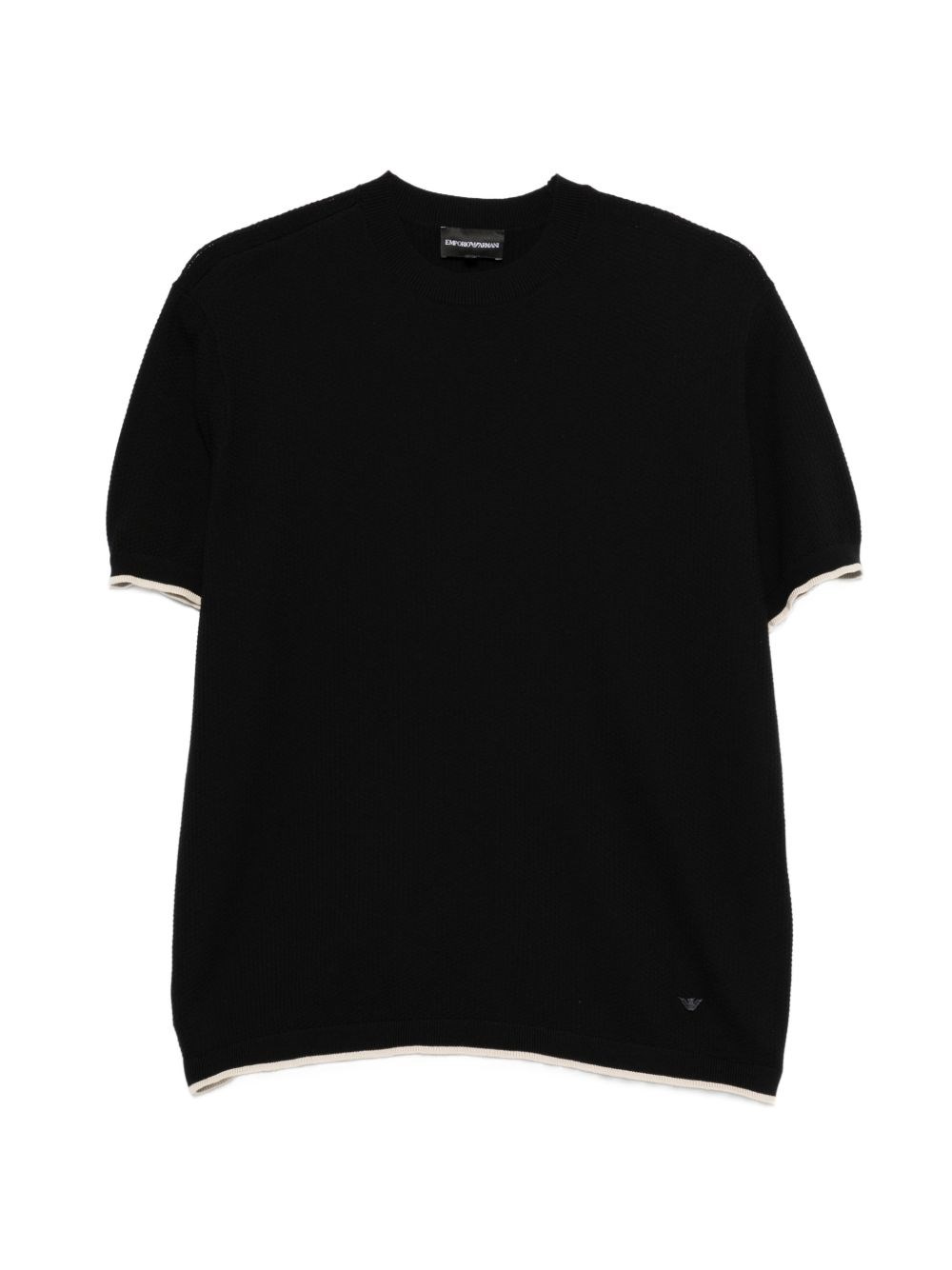 Emporio Armani Cotton Knitted T-Shirt