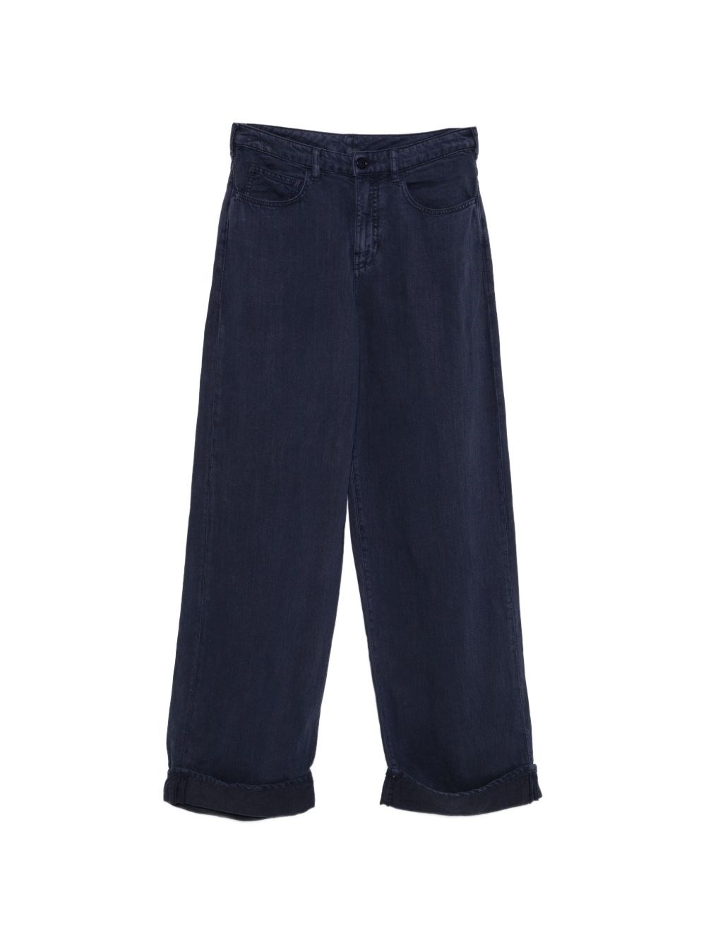 Emporio Armani Linen Blend Trousers