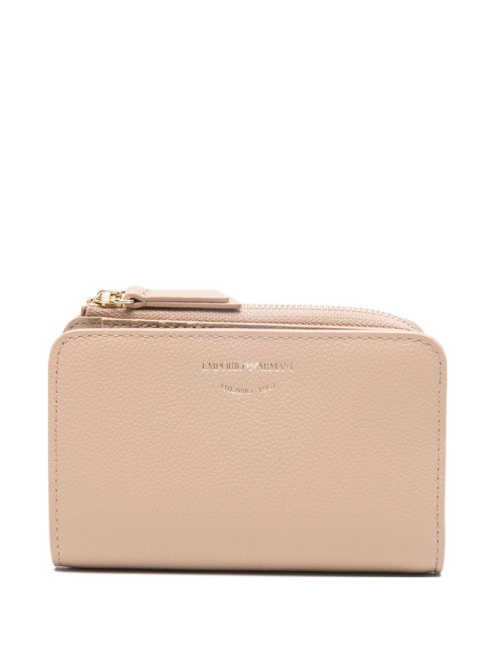 Emporio Armani Portafoglio Bifold In Pelle