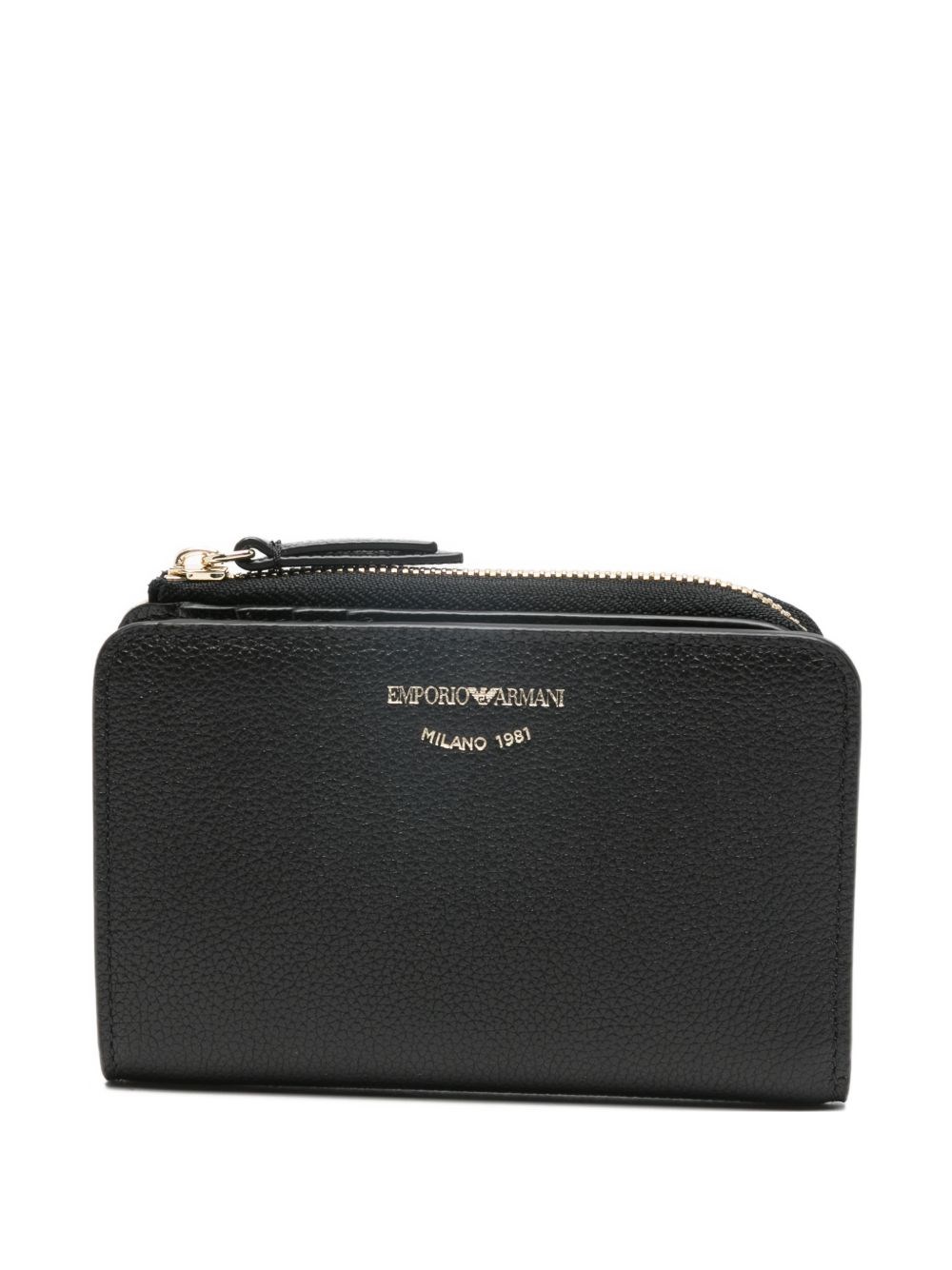 Emporio Armani Portafoglio Bifold In Pelle