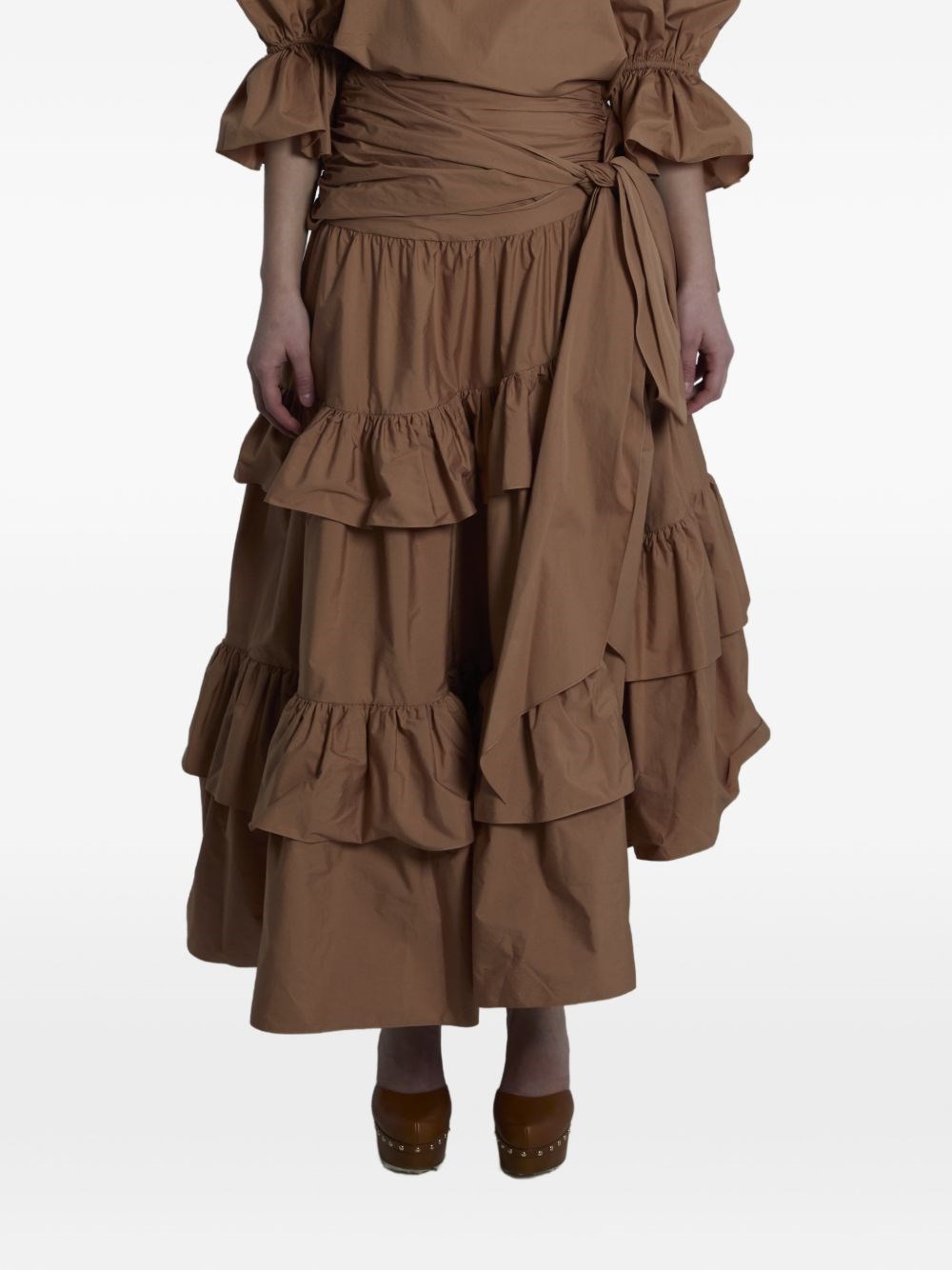 Chloé Cotton Long Skirt