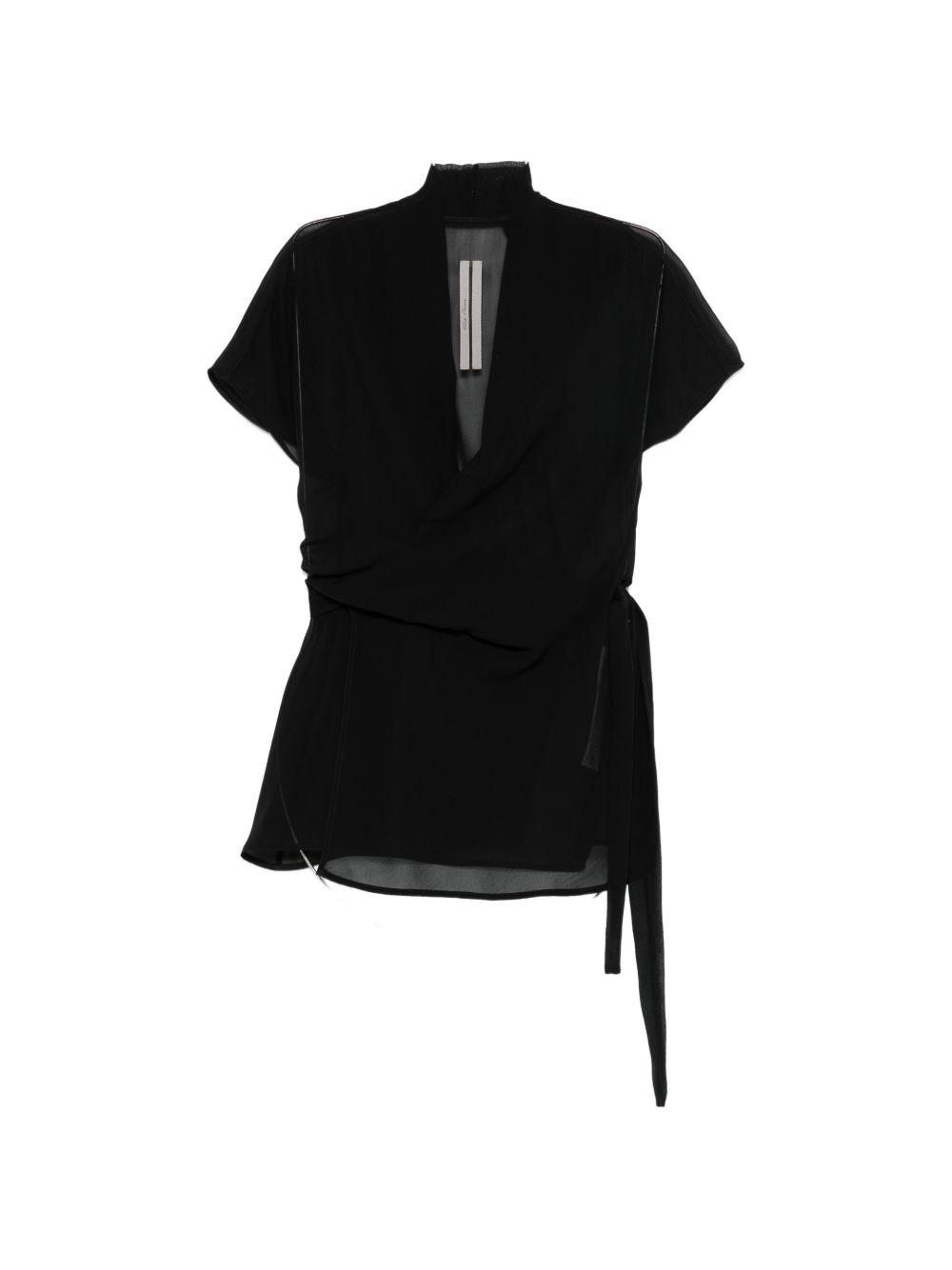 Rick Owens Silk Wrap Top