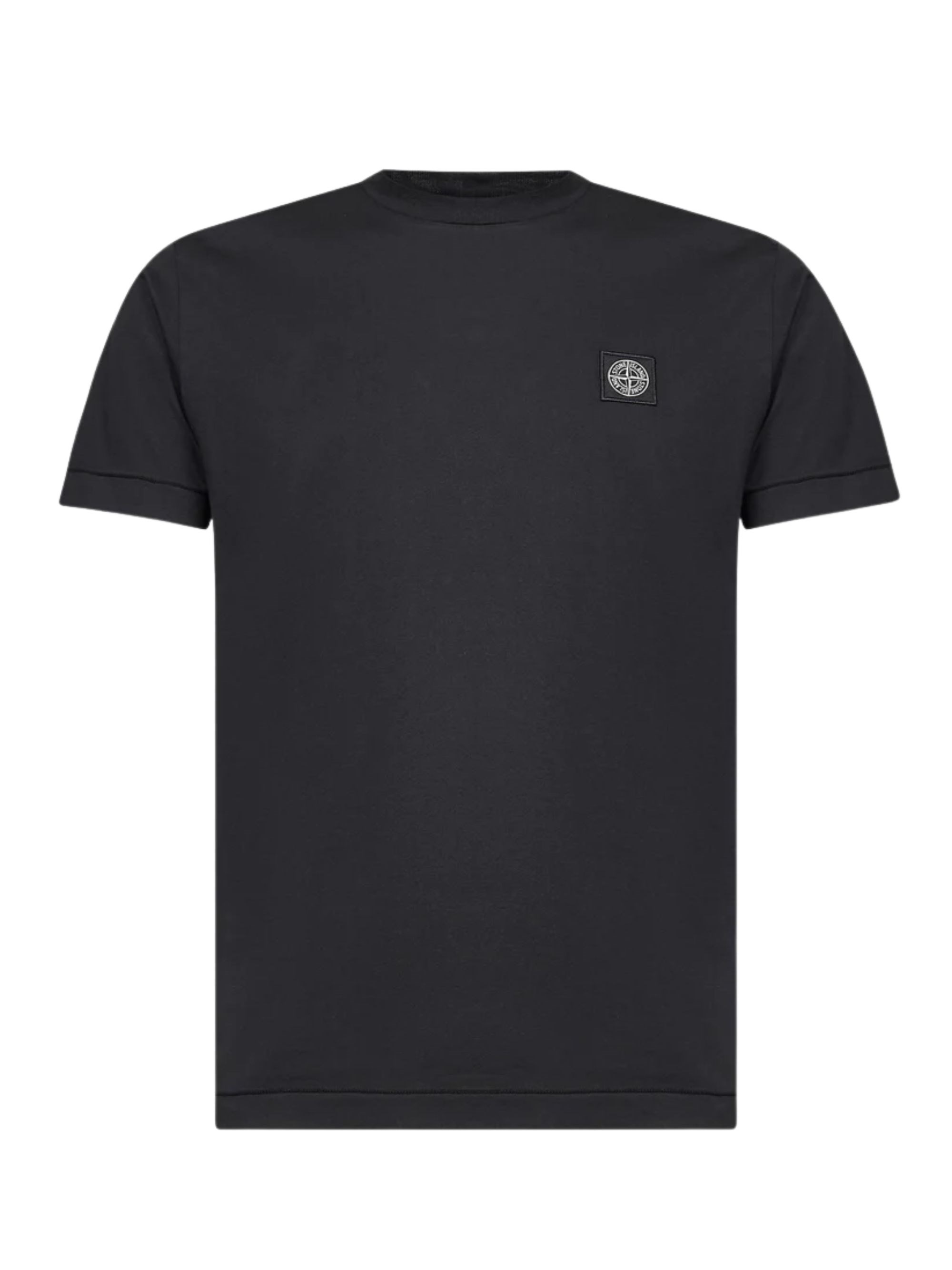 Stone Island Logo Cotton T-Shirt