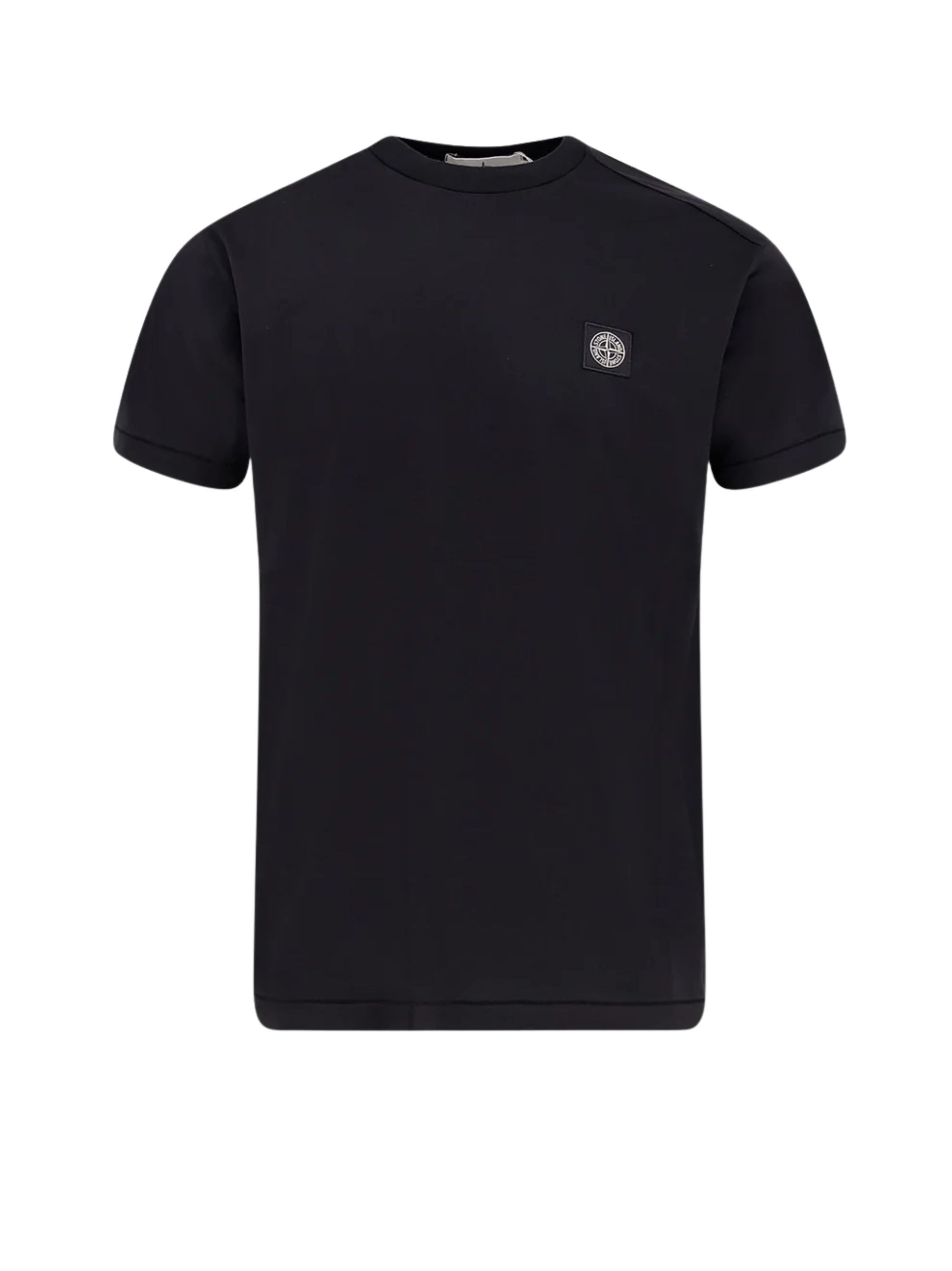 Stone Island Logo Cotton T-Shirt