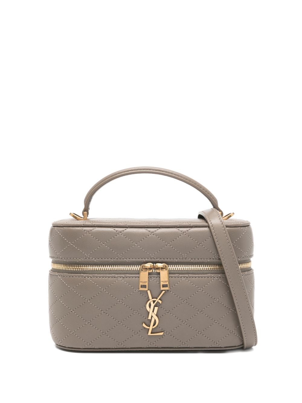 Saint Laurent Gaby Leather Vanity Case