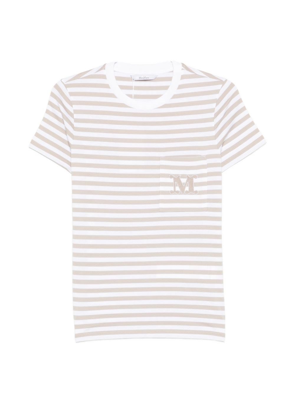 Max Mara Striped Cotton T-Shirt