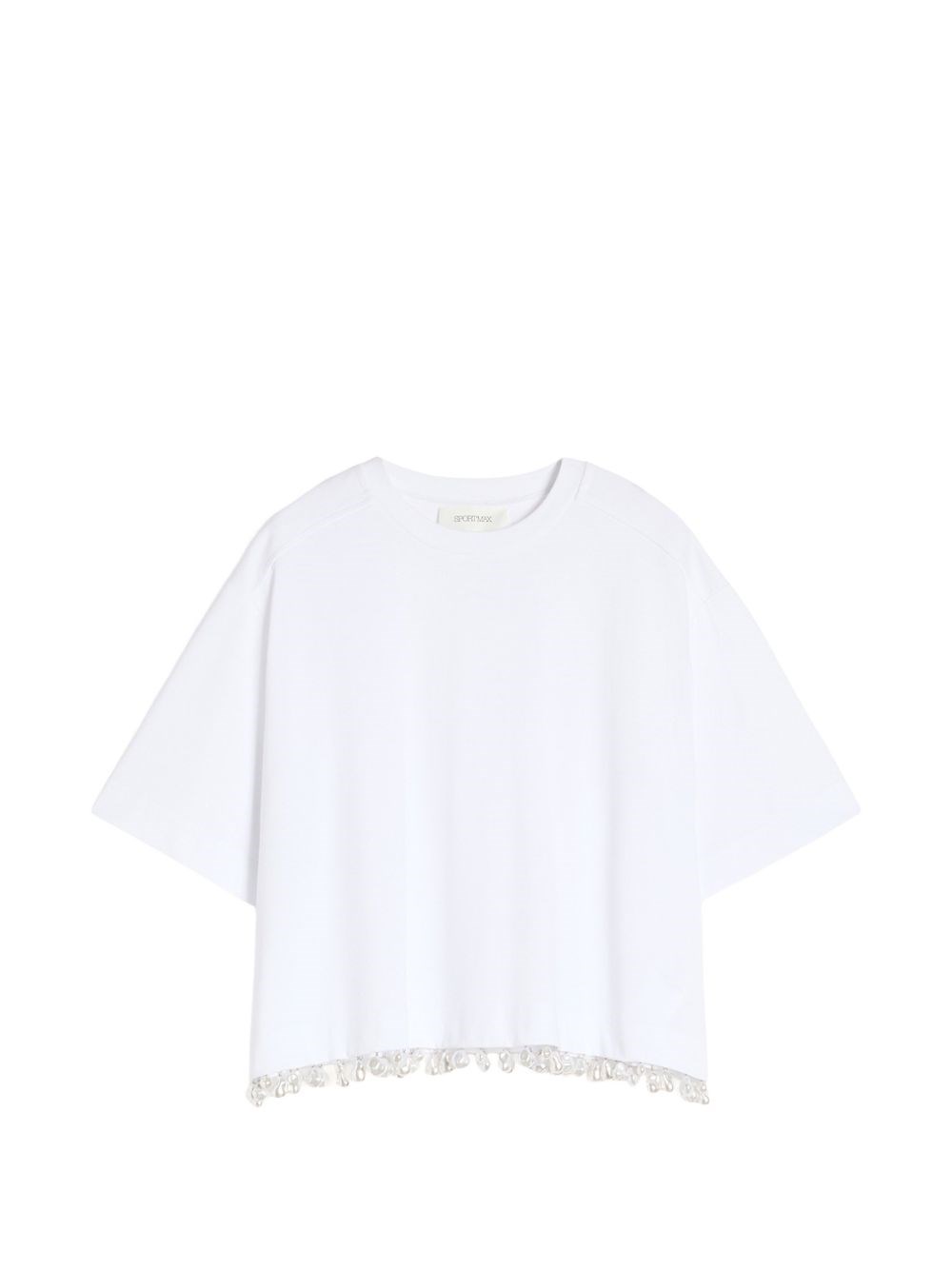 SportMax Embellished Cotton T-Shirt