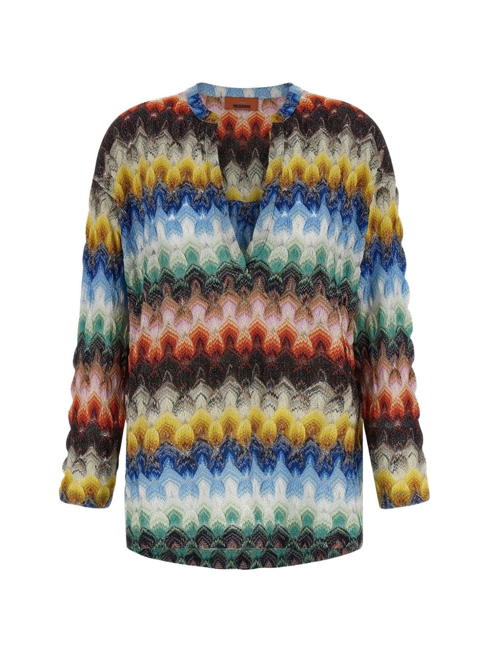 Missoni Zig Zag Print Shirt In Multi
