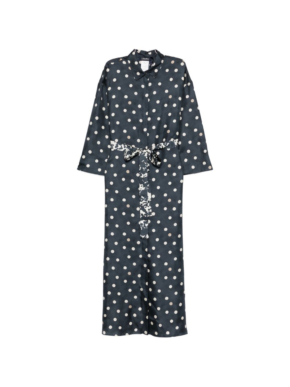 S Max Mara Printed Silk Dress