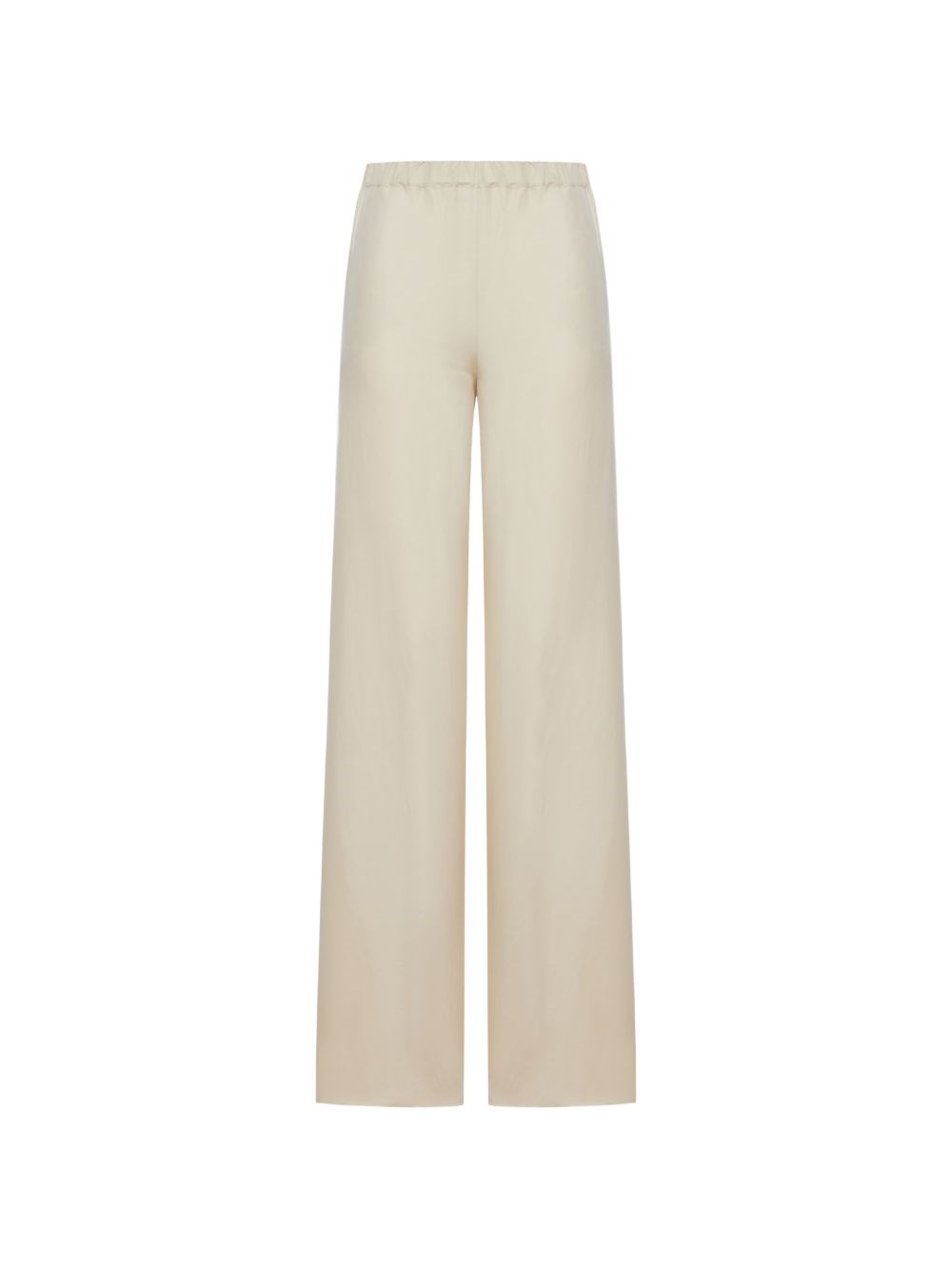 Max Mara Linen And Silk Blend Trousers