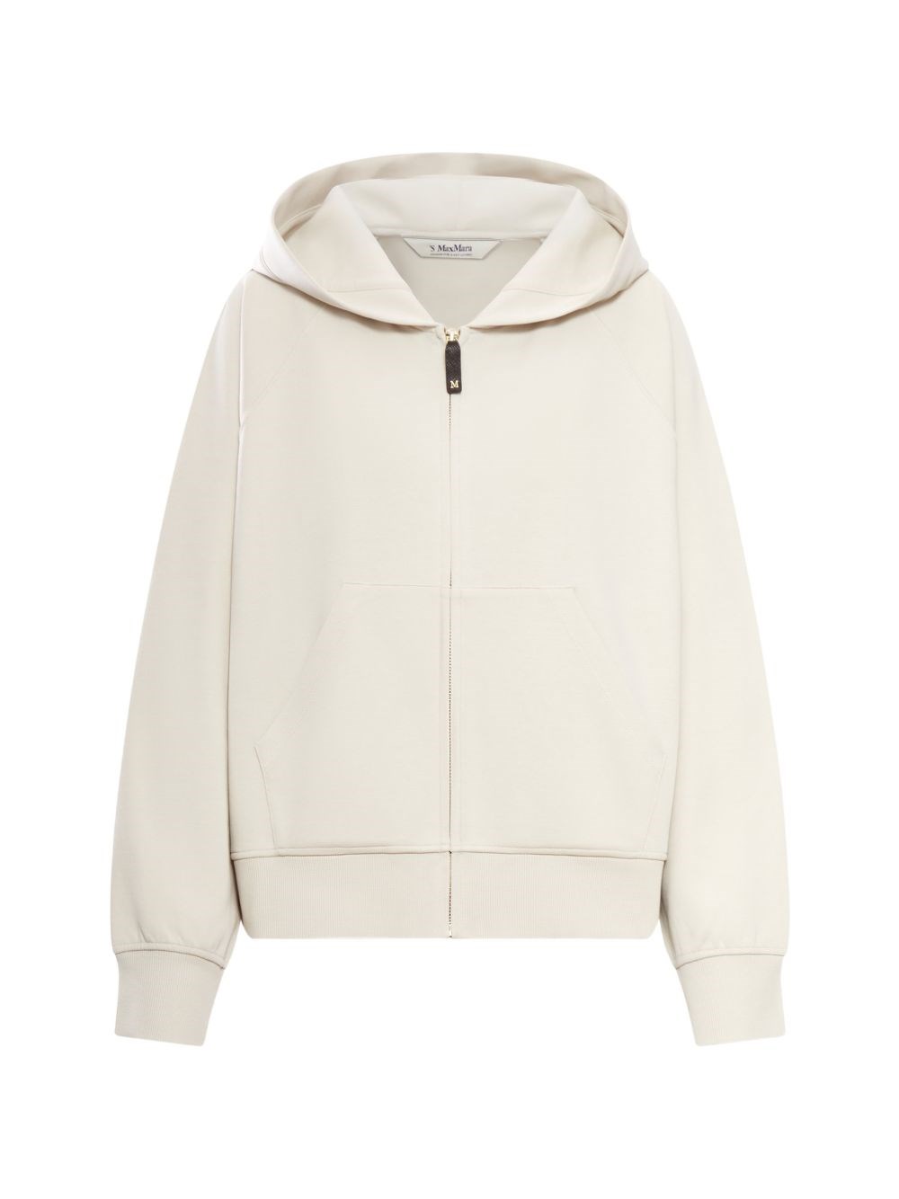 S Max Mara Cotton Zipped Hoodie