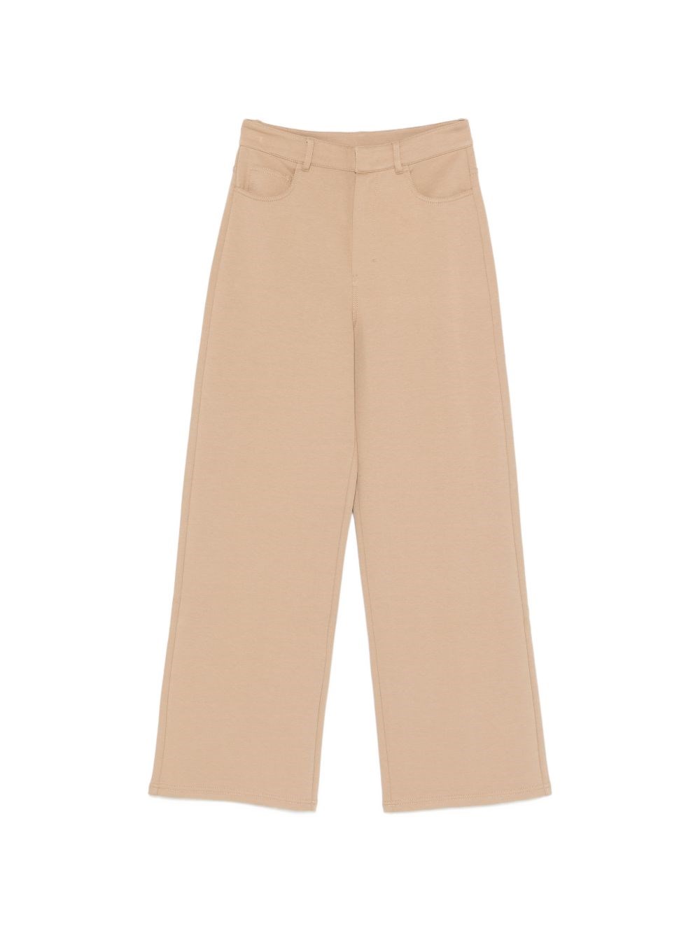 S Max Mara Cotton Wide-Leg Trousers