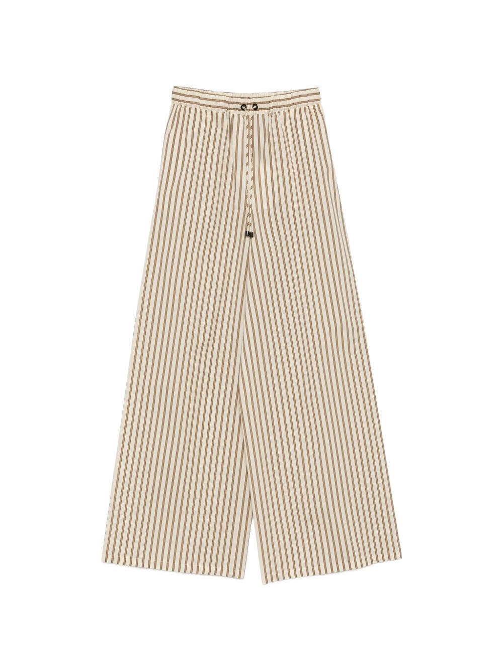 Max Mara Striped Wide-Leg Trousers