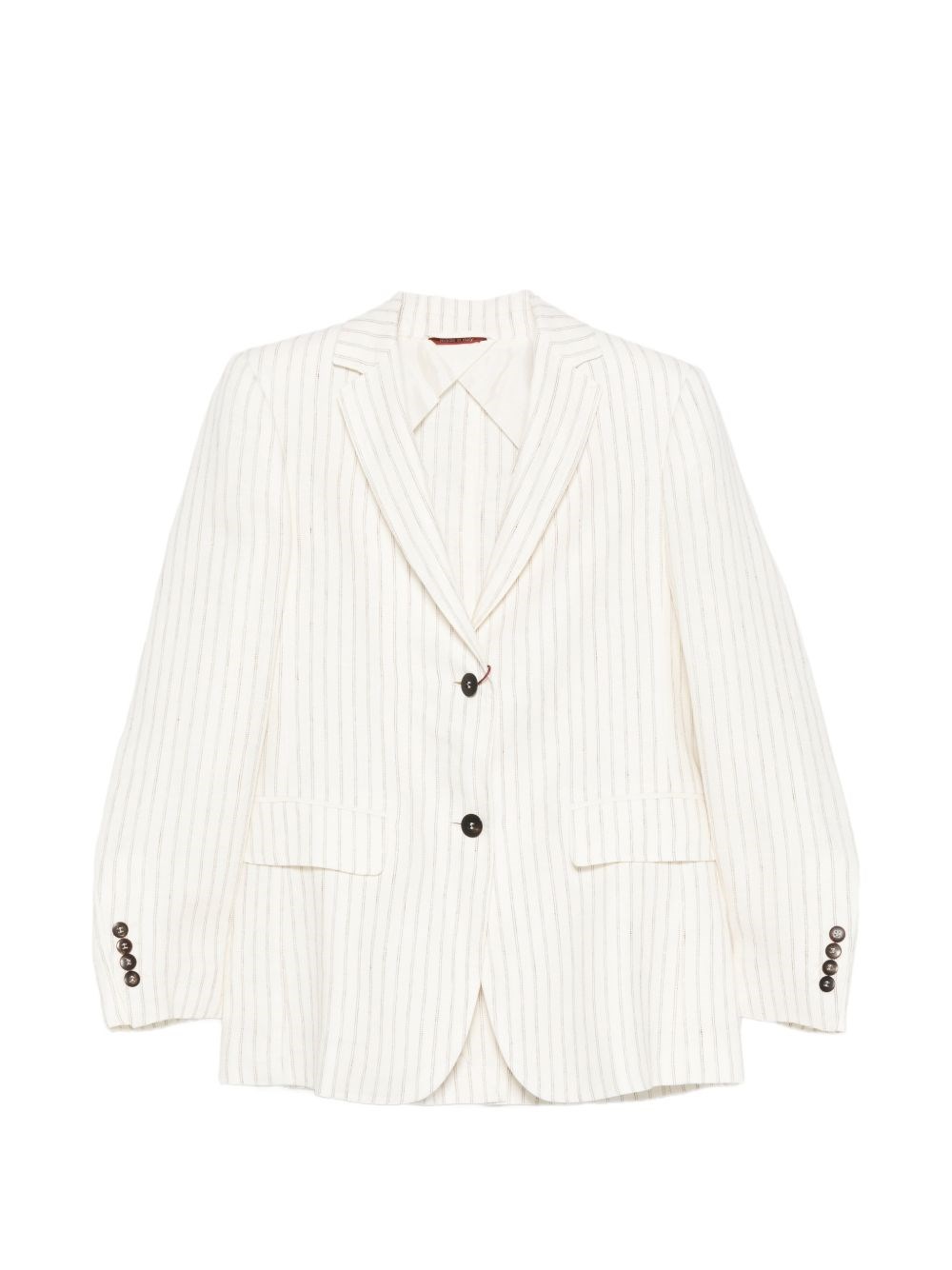 Max Mara Linen Single-Breasted Jacket