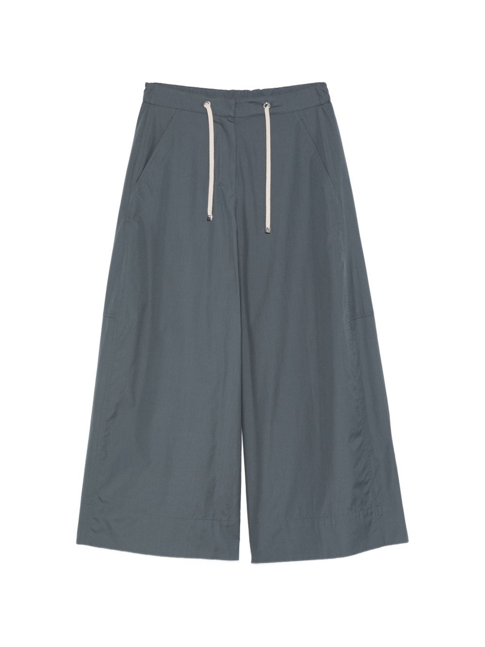 S Max Mara Cotton Wide-Leg Trousers