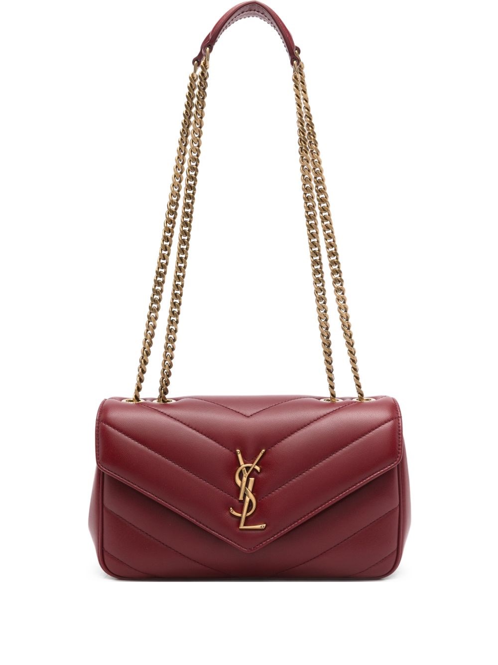 Saint Laurent Loulou Small Leather Shoulder Bag