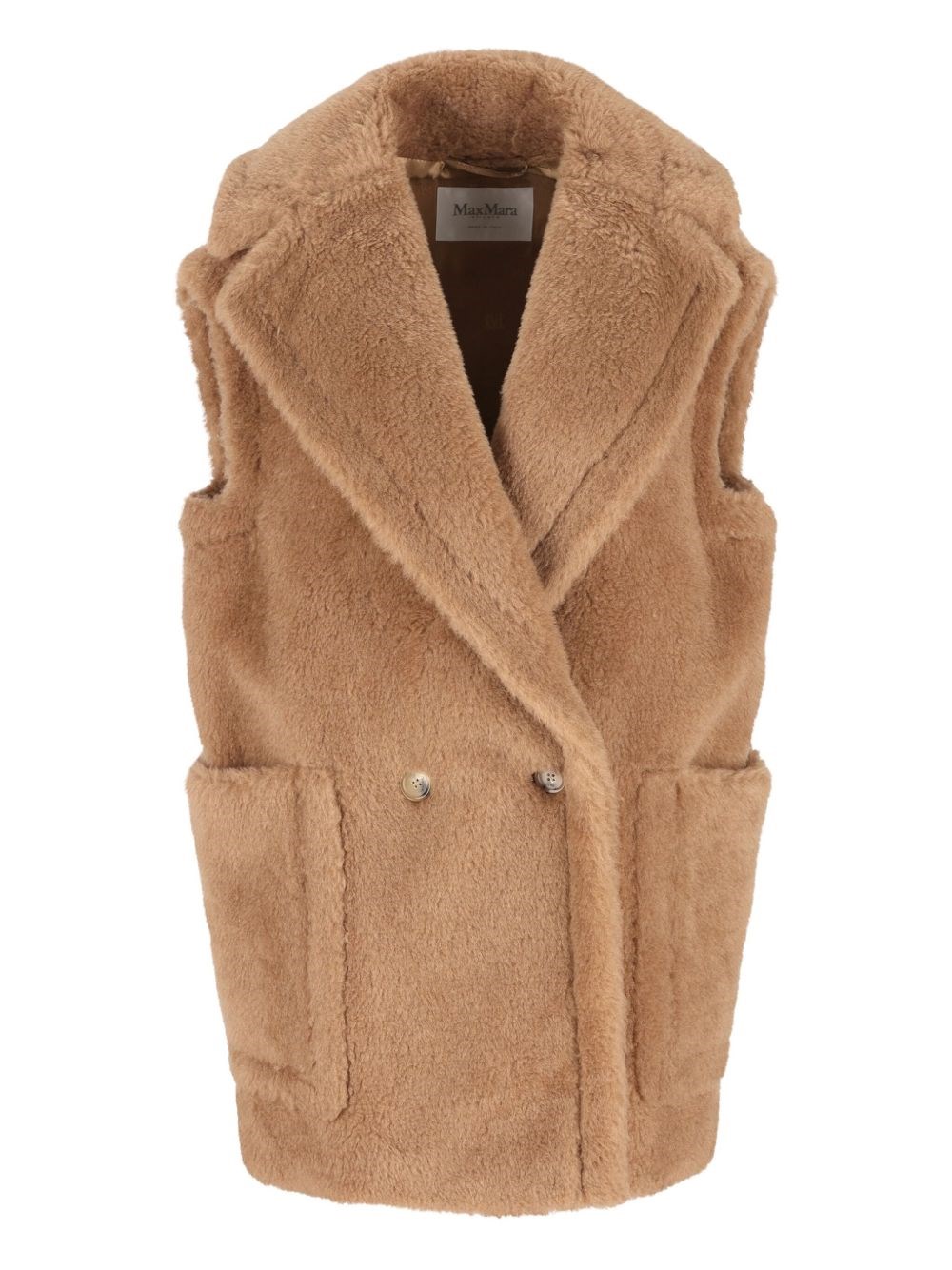 Max Mara Wool Double-Breasted Vest