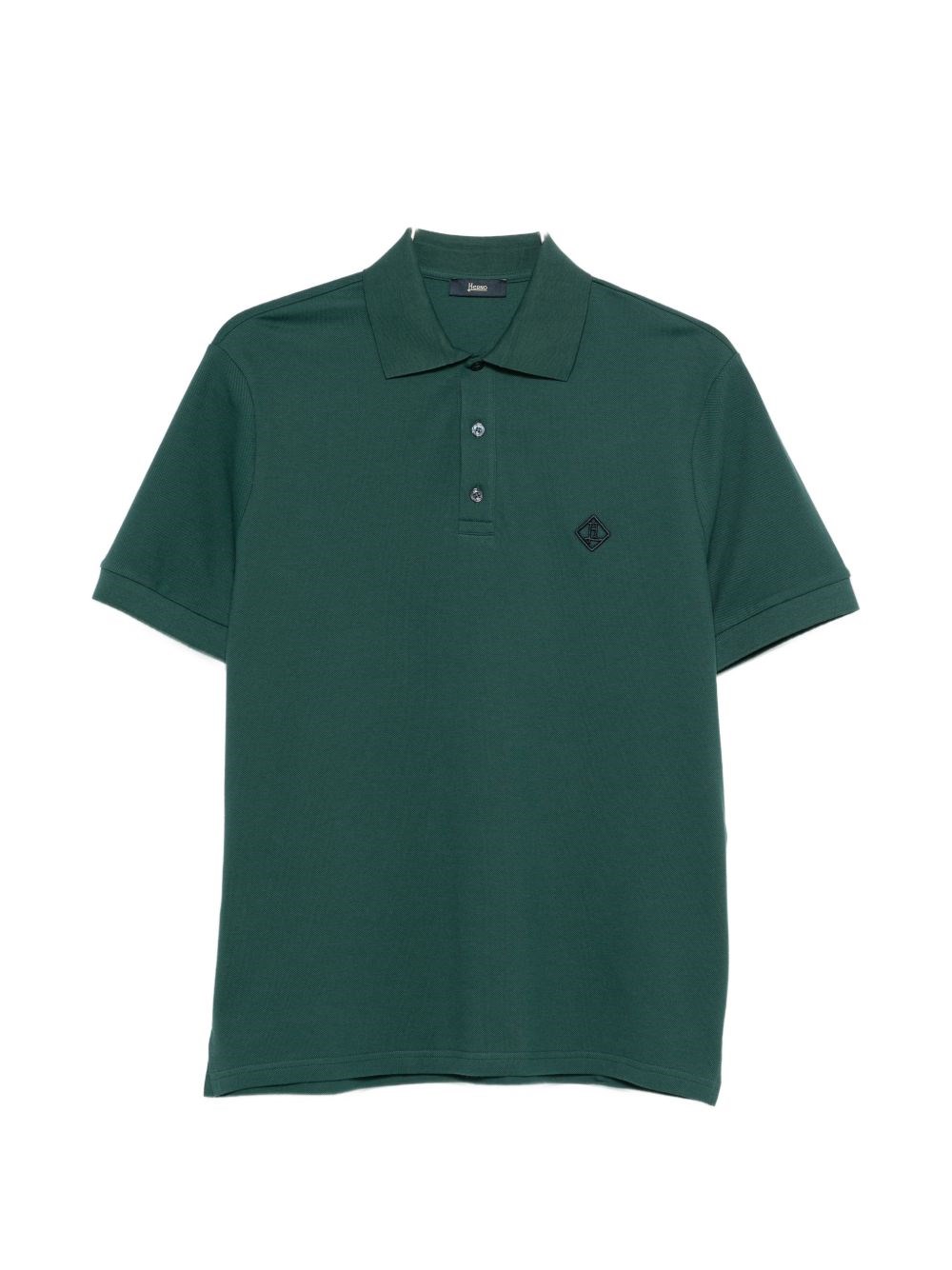 Herno Logo Cotton Polo Shirt