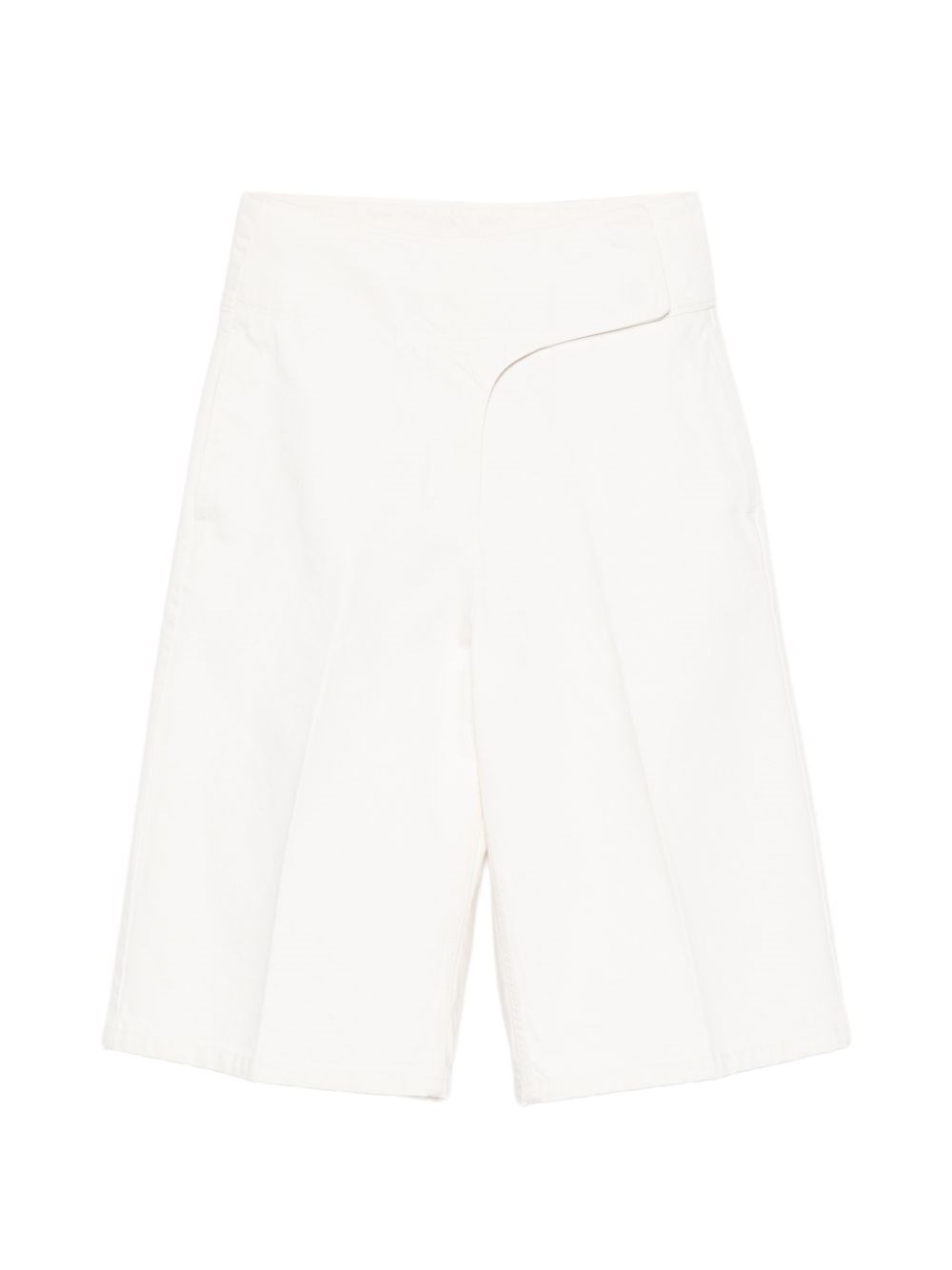 Ami Paris Cotton Bermuda Shorts