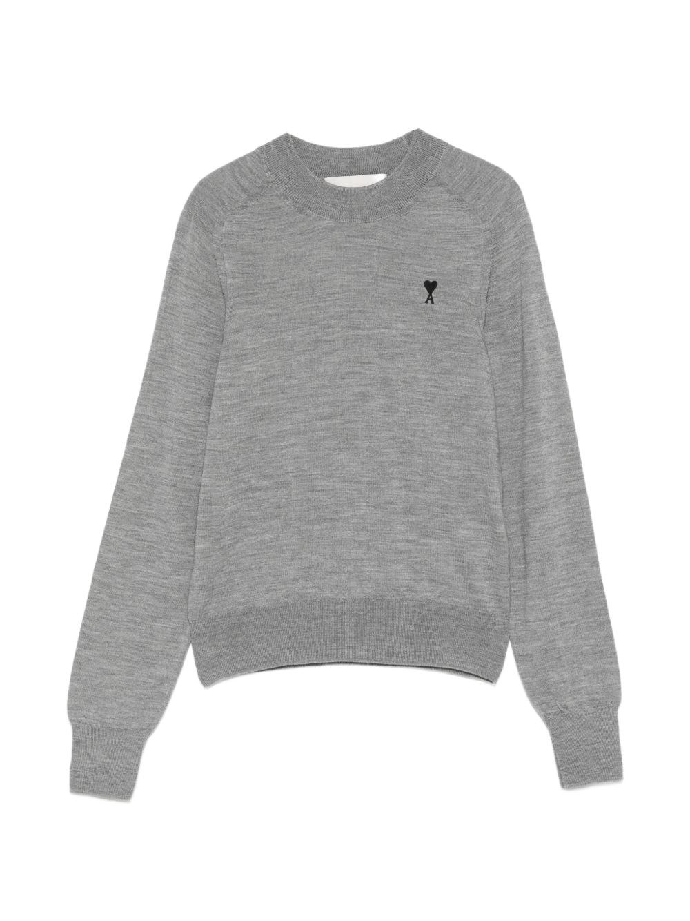 Ami Paris Ami De Coeur Wool Sweater