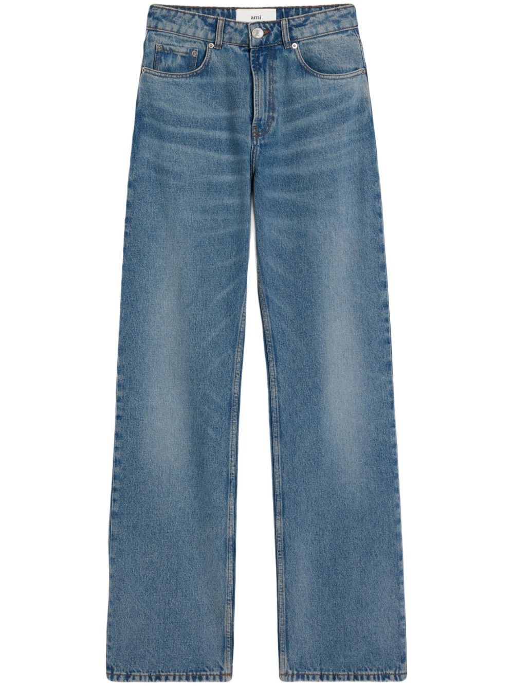 Ami Paris Large Fit Denim Jeans