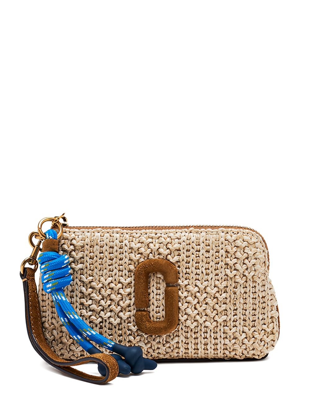 Marc Jacobs The Wristlet Rafia Pouch