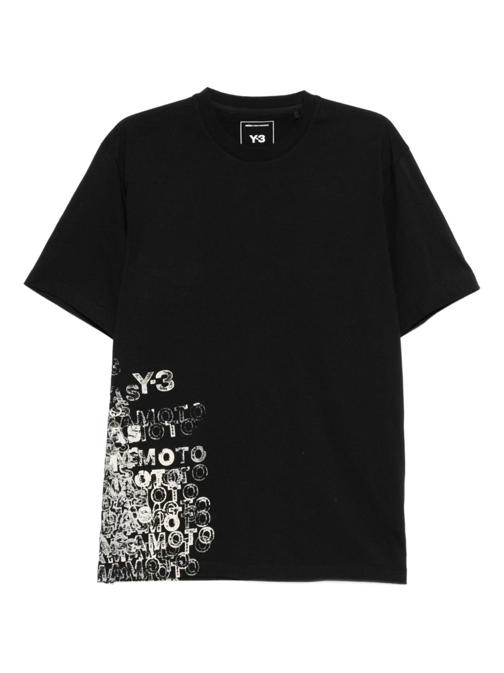 Y-3 Printed Cotton T-Shirt