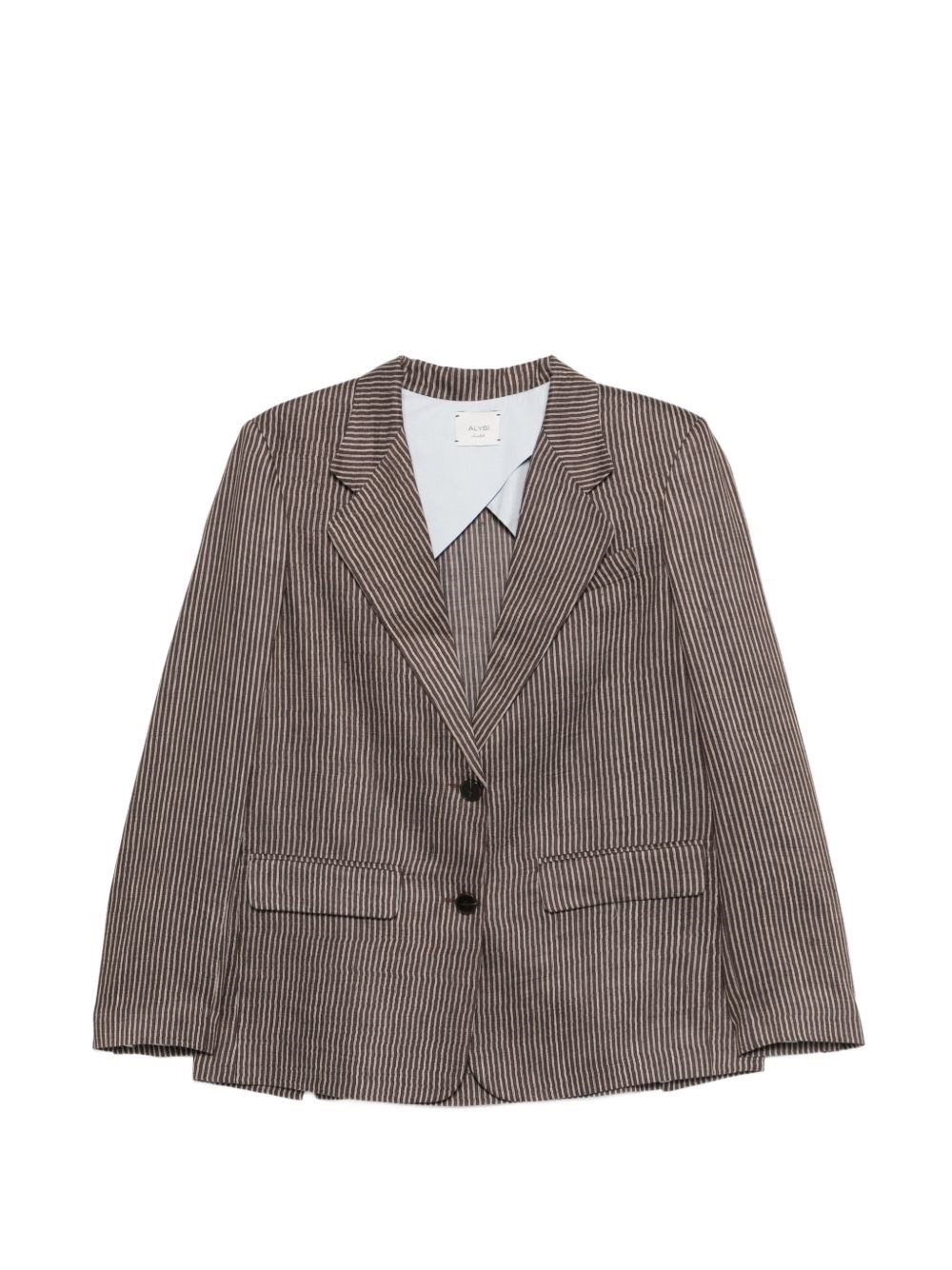 Alysi Single-Breasted Blazer Jacket