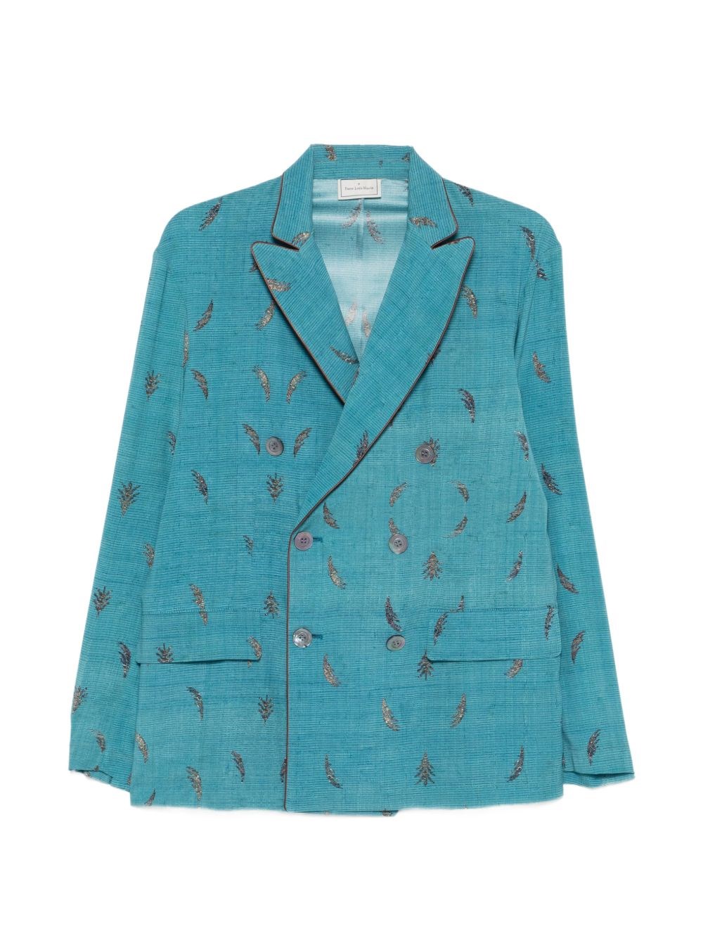 Pierre Louis Mascia Printed Silk Jacket